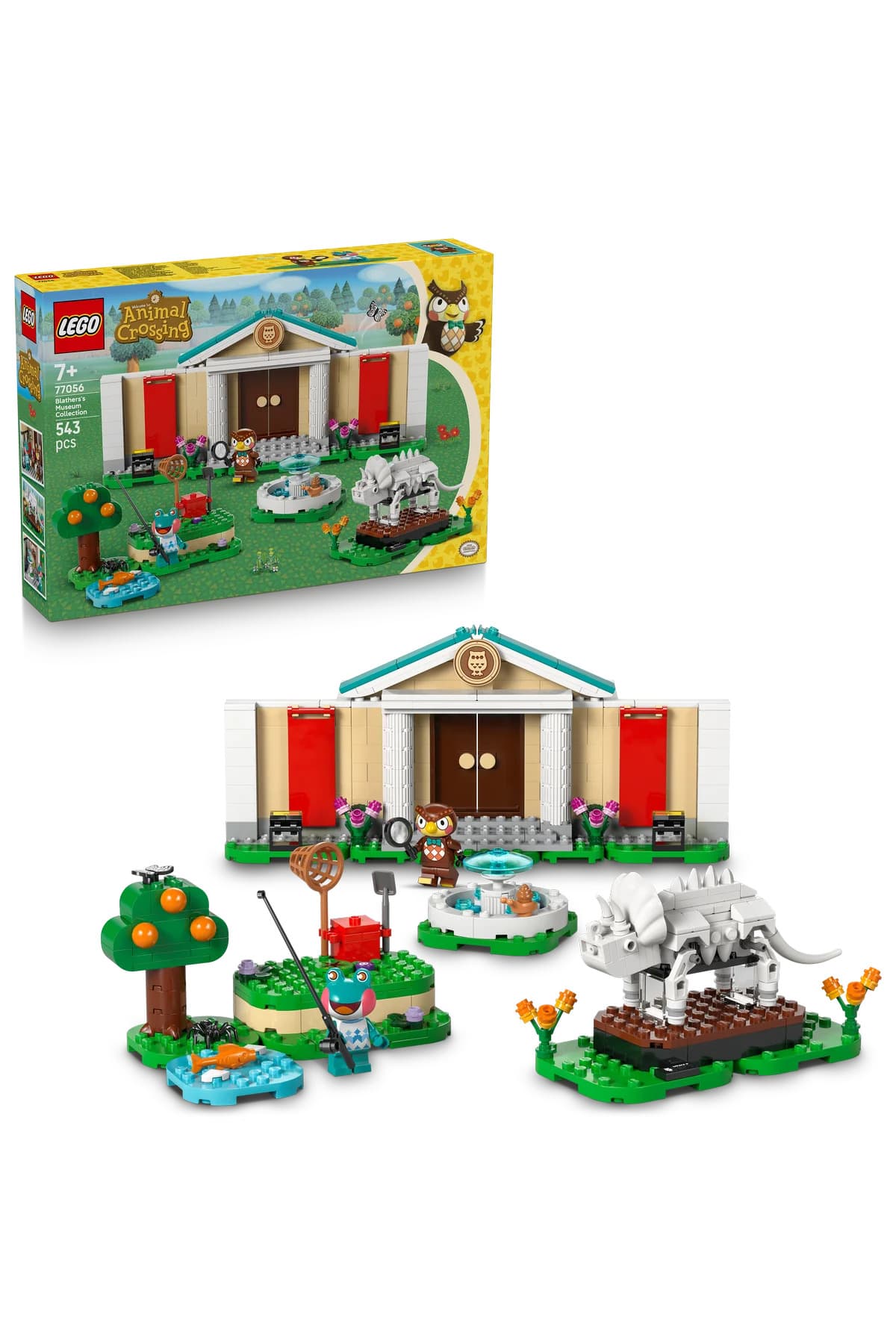LEGO ® Animal Crossing Blathers Müze Koleksiyonu 77056 – 7+ Yaş Çocuklar için Oyuncak Seti (543 P)