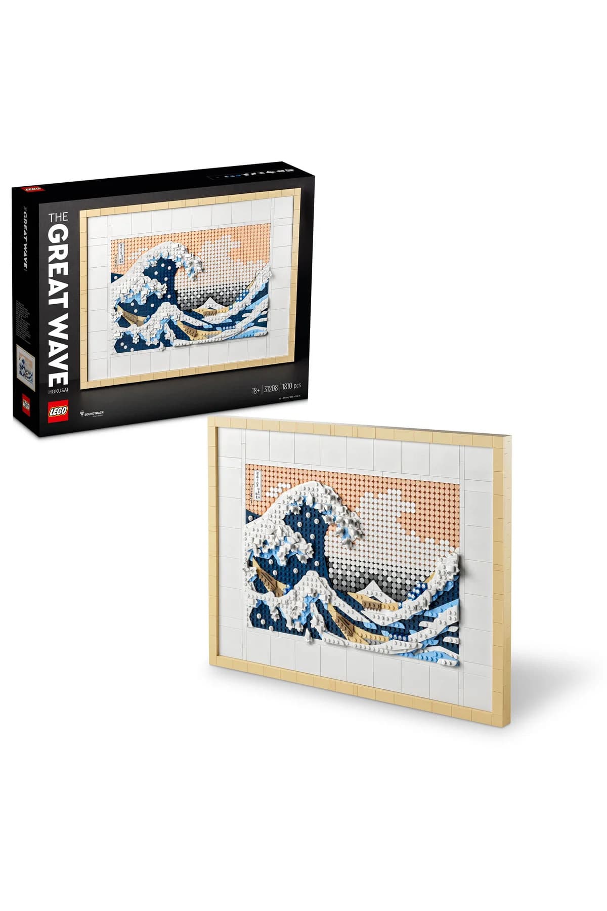 LEGO ® Art Hokusai – Büyük Dalga Wave 31208 Yapım Seti (1810 Parça)