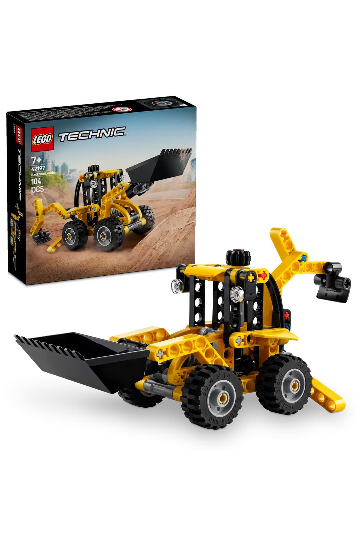 LEGO ® Technic Kazıcı Yükleyici 42197 - 7+ Oyuncak Yapım Seti (104 Parça)