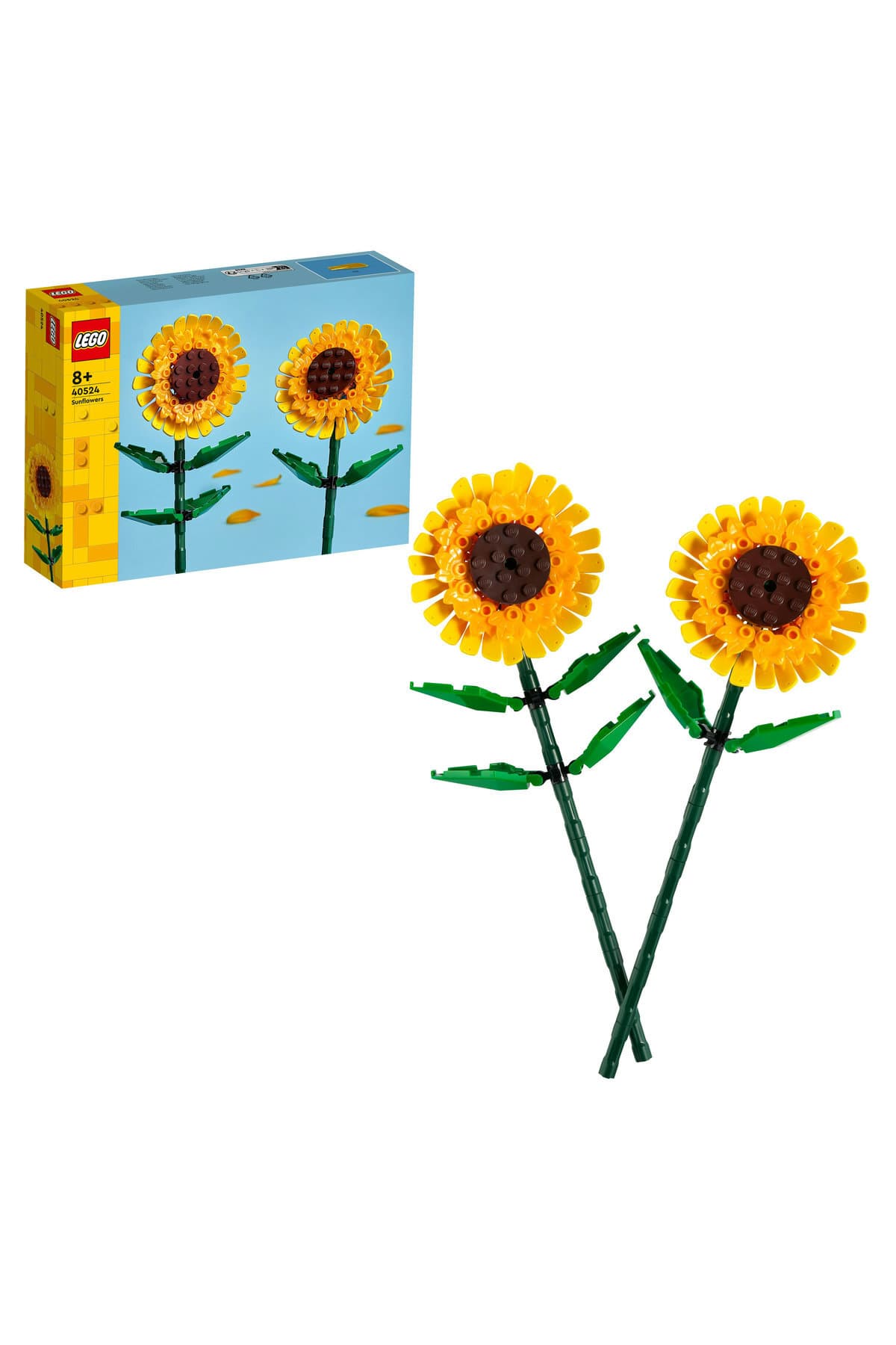 LEGO ® Botanicals Ayçiçeği 40524 - 8+ Yaratıcı Çiçek Model Yapım Seti (191P)
