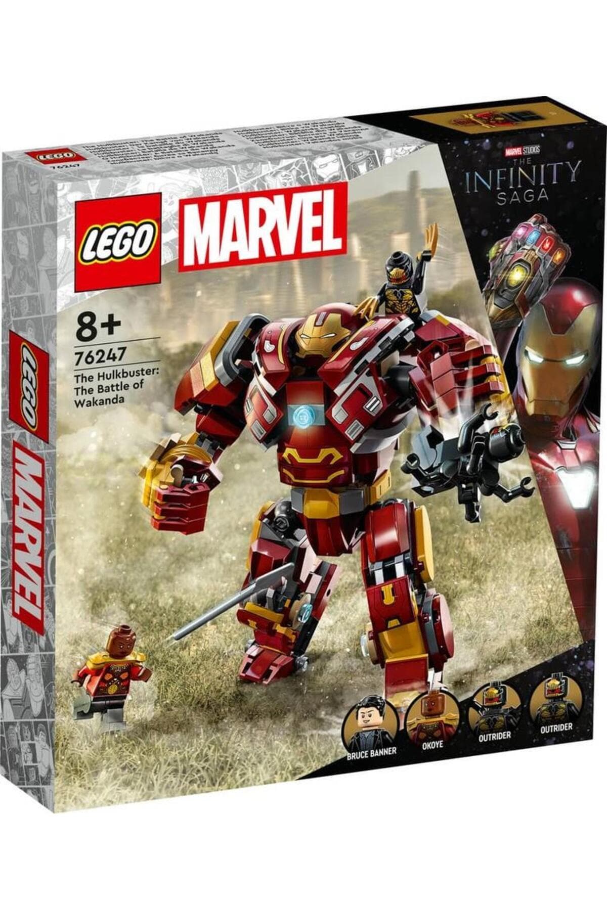 LEGO Super Heroes 76247 The Hulkbuster: The Battle of Wakanda