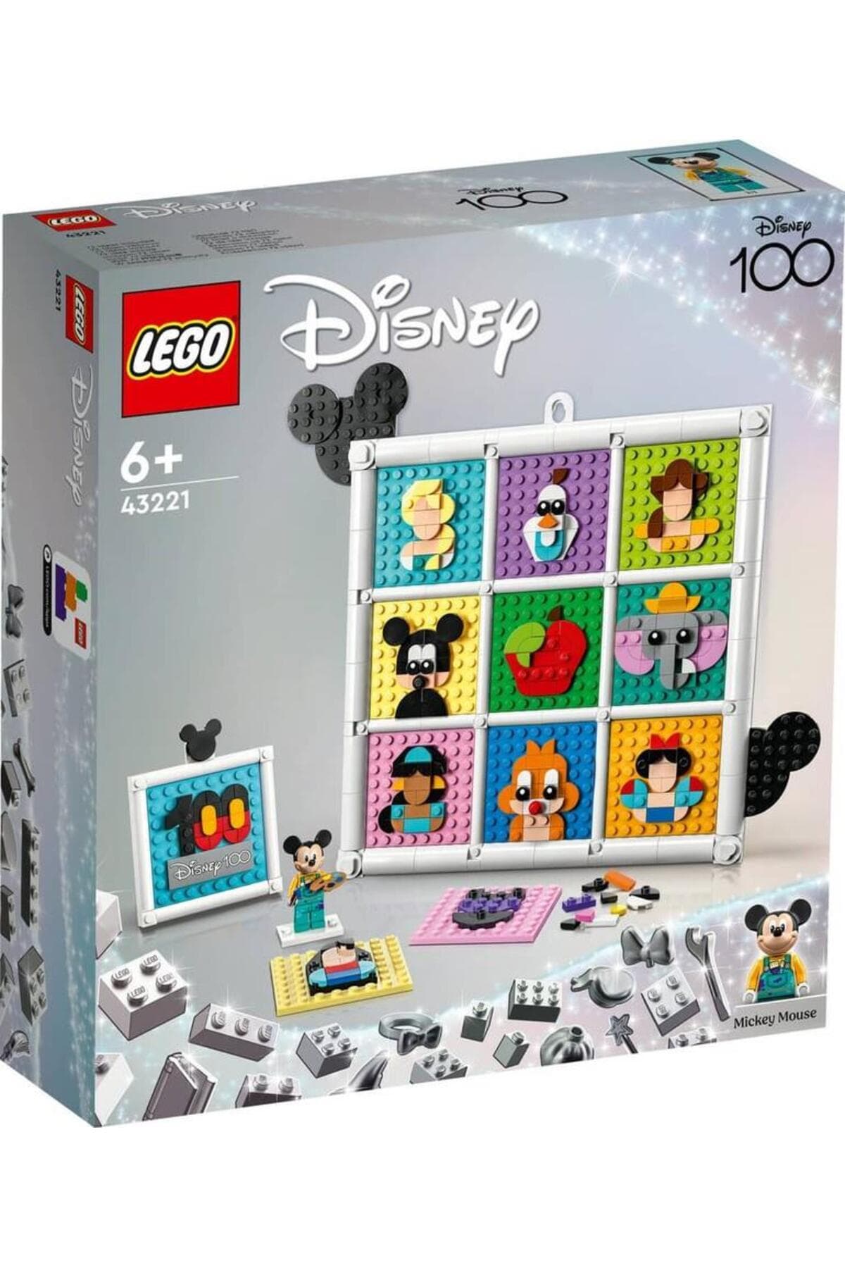 LEGO Disney 43221 100 Years of Disney Animation Icons