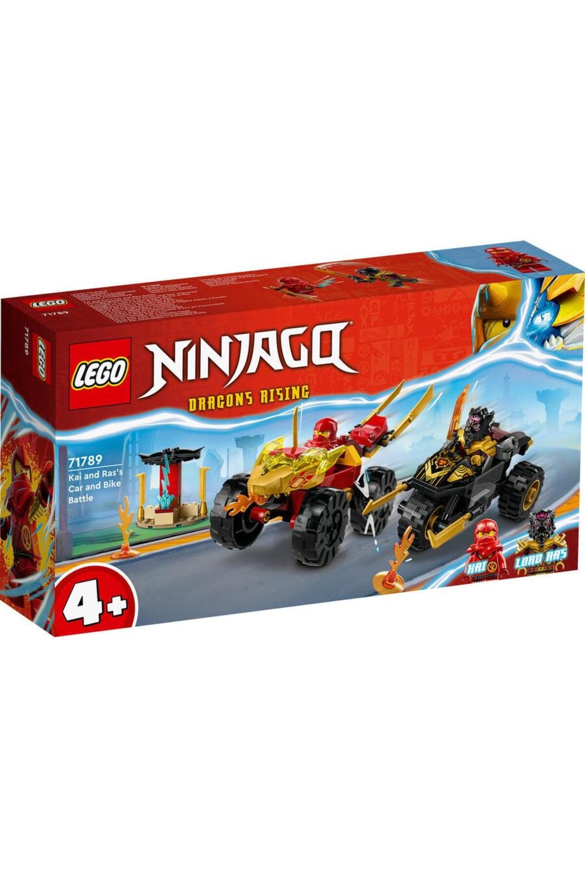 LEGO Ninjago 71789 Kai and Ras's Car and Bike Battle