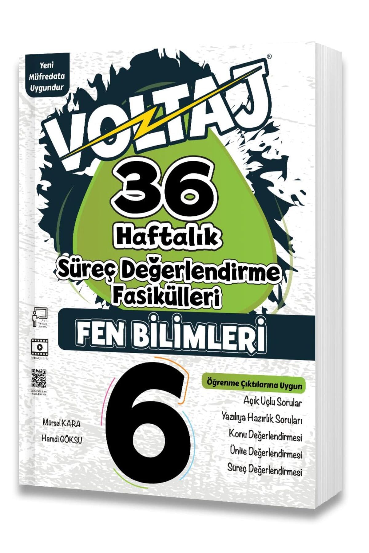 Berkay Yayıncılık 6.SINIF VOLTAJ FEN BİLİMLERİ 36 HAFTALIK SÜREÇ DEĞERLENDİRME FASİKÜLLERİ