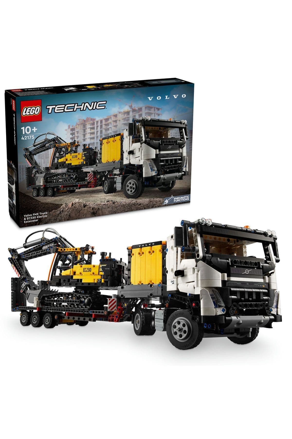 LEGO ® Technic Volvo FMX Kamyon ve EC230 Elektrikli Ekskavatör 42175 - 10+ Oyuncak Yapım Seti(2274 P)