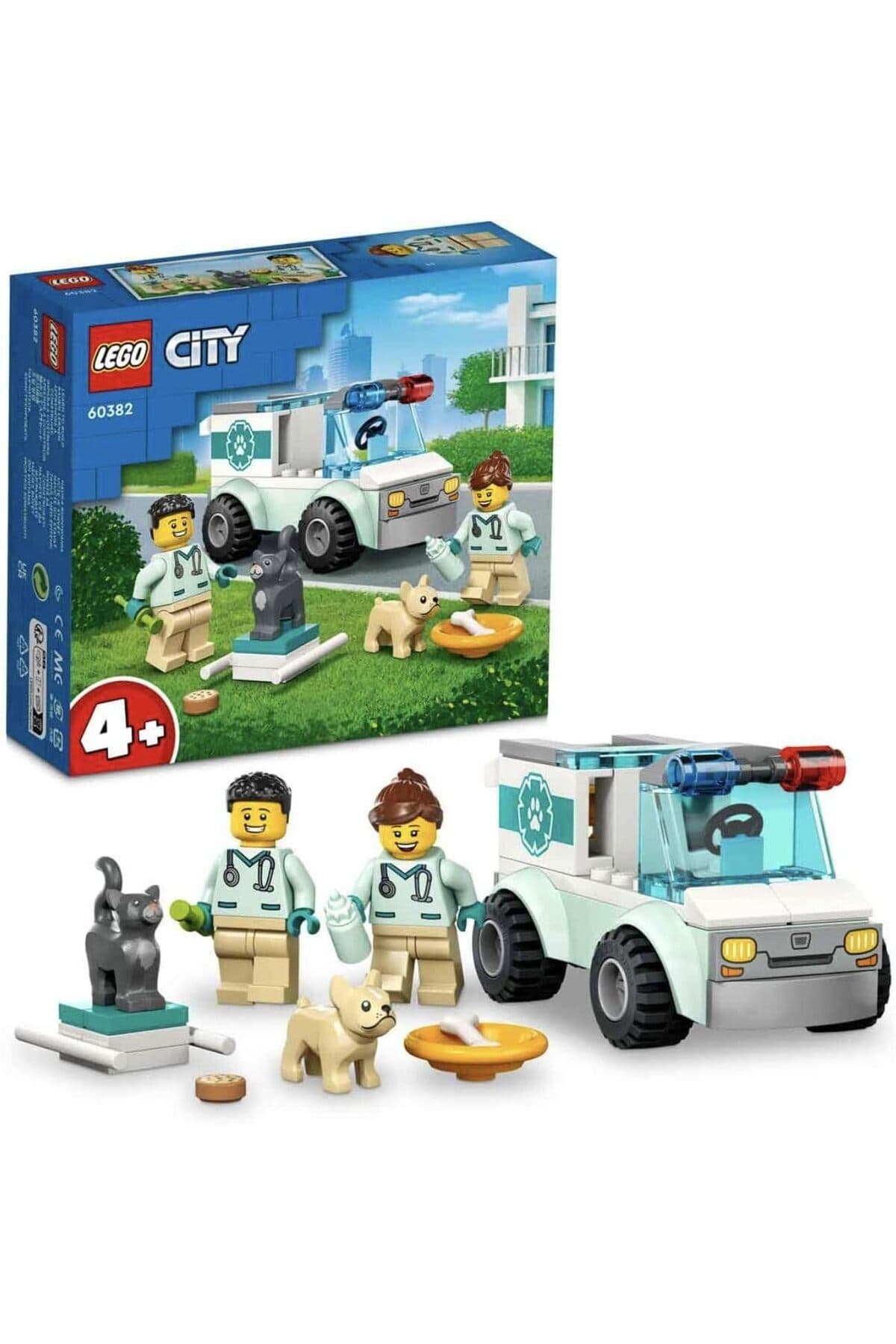 LEGO City Veteriner Kurtarma Aracı 60382