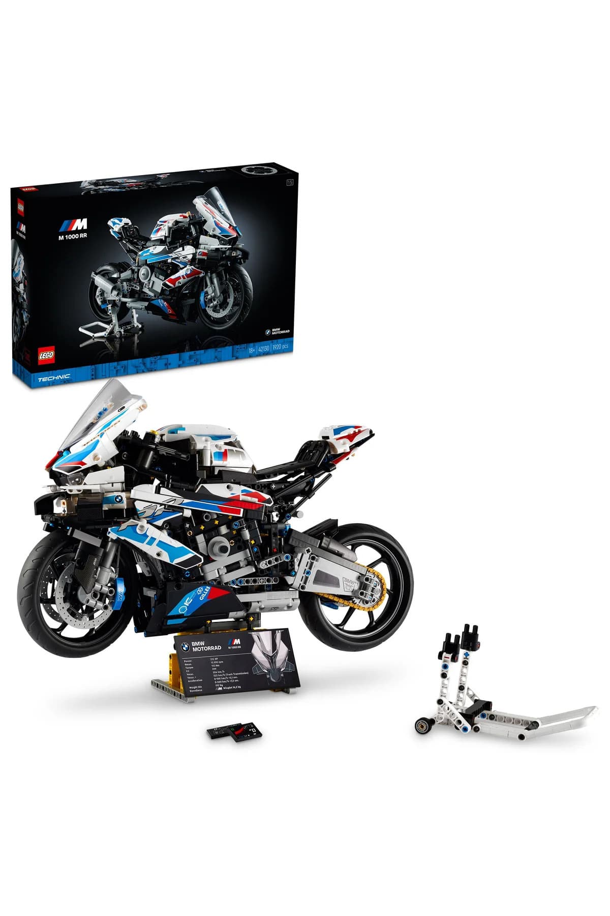 LEGO ® Technic BMW M 1000 RR 42130 Model Yapım Seti (1925 Parça)