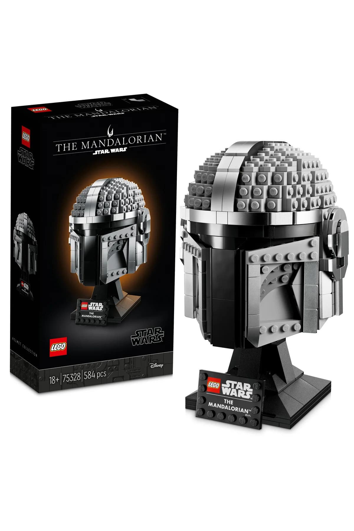 LEGO ® Star Wars™ Mandalorian™ Kaskı 75328 Yapım Seti (584 Parça)