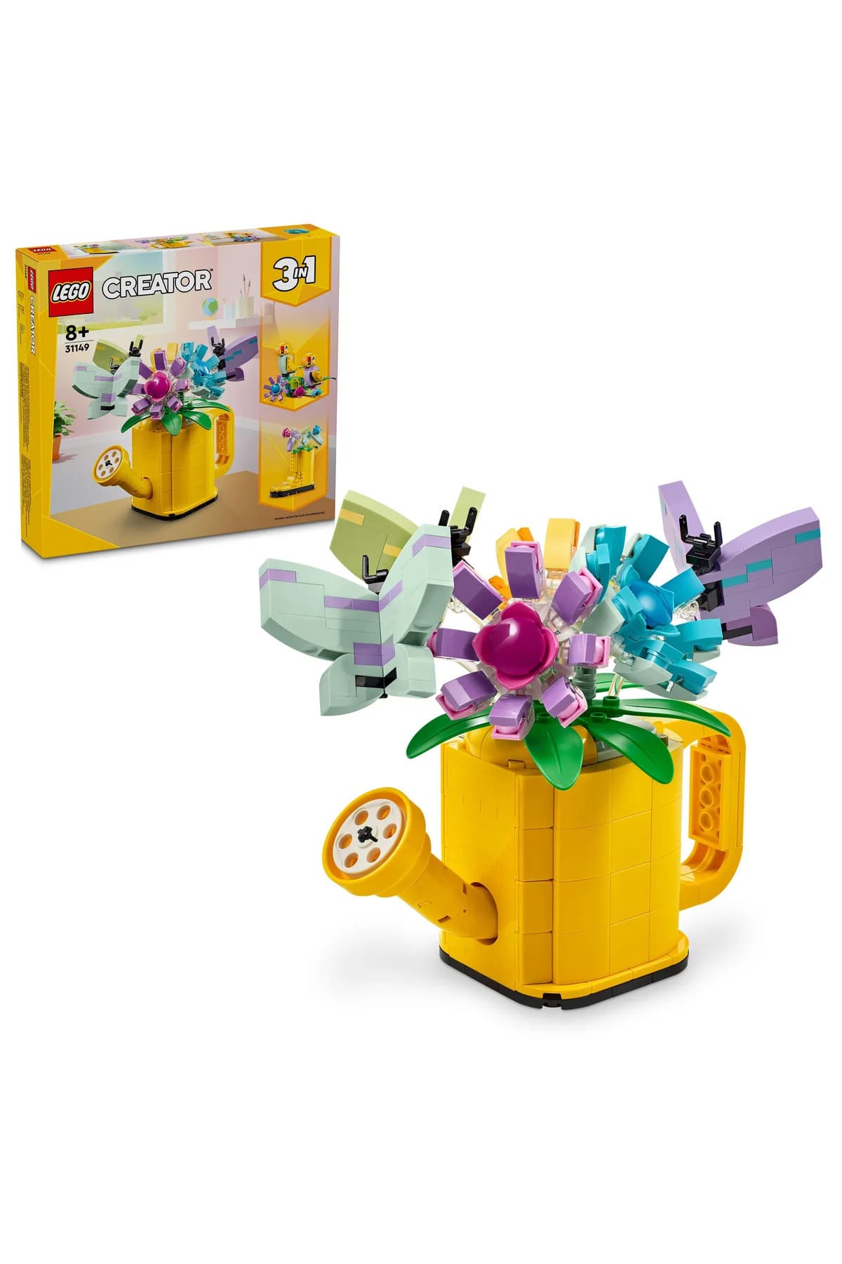 LEGO ® Creator 3’ü 1 Arada Sulama Kabında Çiçekler 31149 - 8+ Oyuncak Yapım Seti (420 Parça)
