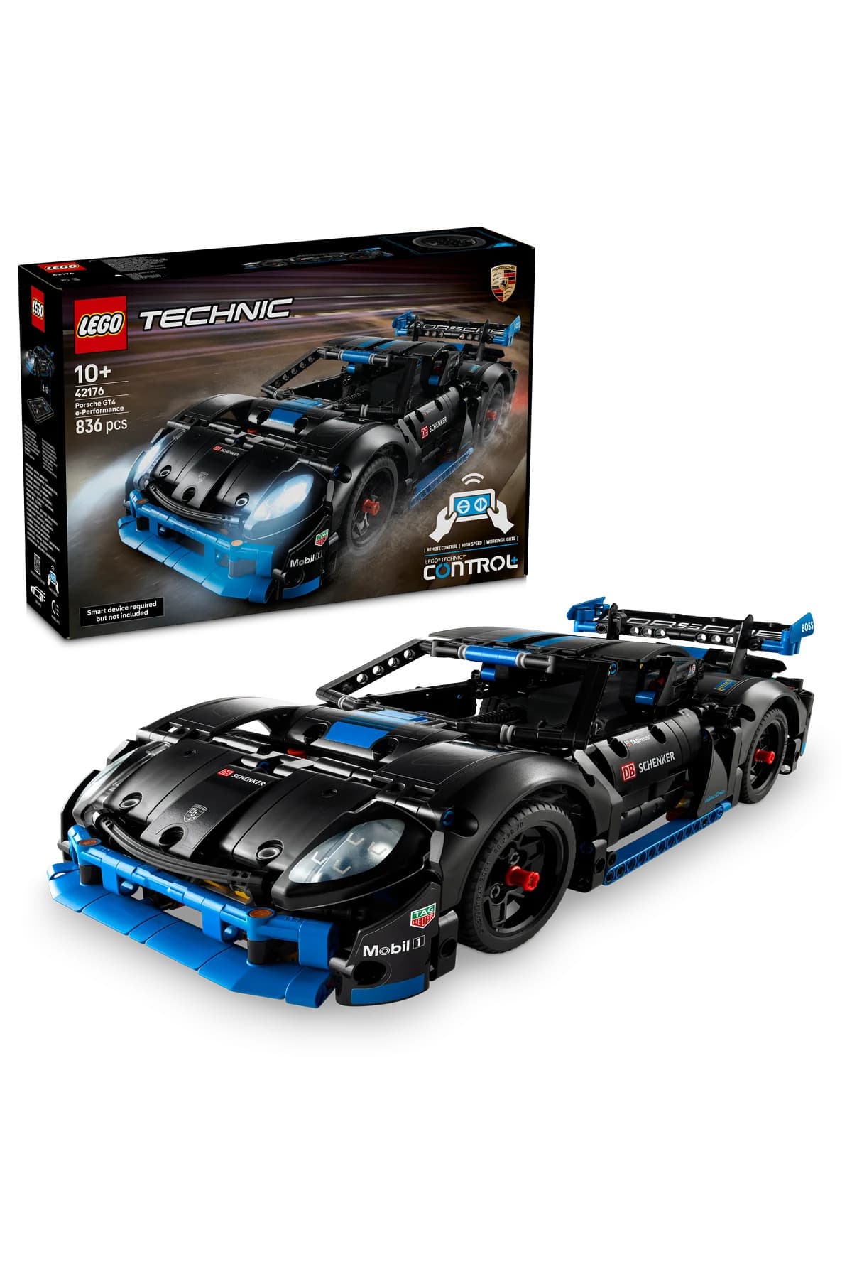 LEGO ® Technic Porsche GT4 e-Performance Yarış Arabası 42176 - 10+ Oyuncak Yapım Seti (836 Parça)