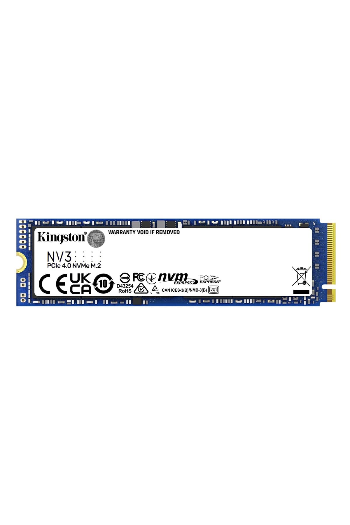 Kingston NV3 SNV3S/1000G 1TB (6000/4000MB/s) M.2 2280 PCIe 4.0 NVMe SSD