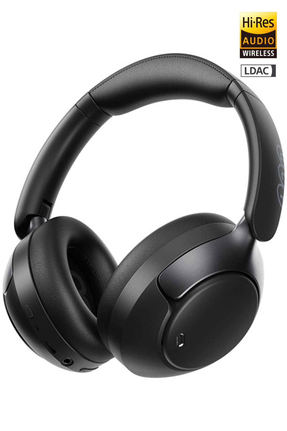 Qcy H3 Pro Hybrid Anc Hi-res Ldac Bluetooth 5.4 Kafaüstü Kablosuz Kulaklık Çift Cihaz Desteği Siyah