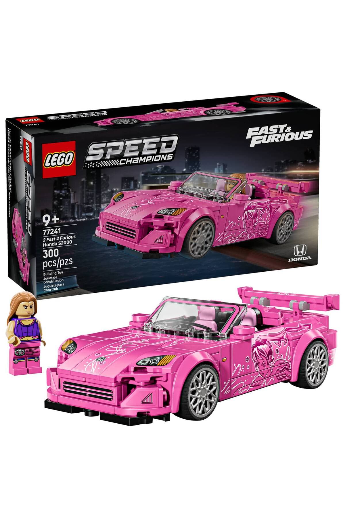 LEGO ® Speed Champions Daha Hızlı Daha Öfkeli Honda S2000 77241 - 9+ Oyuncak Yapım Seti (300 Parça)