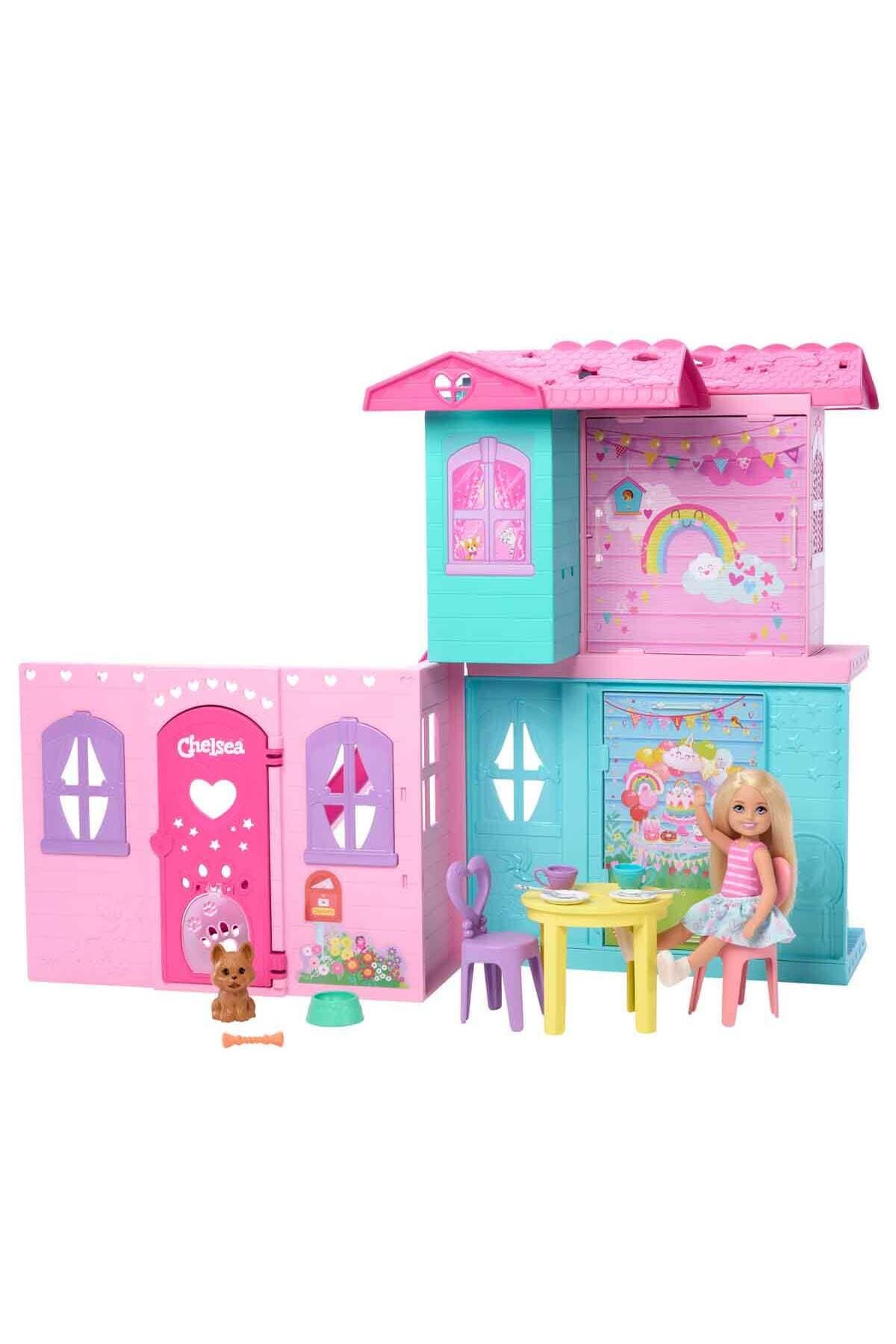Barbie Chelsea Açılır Bebek Evi Oyun Seti JFW49