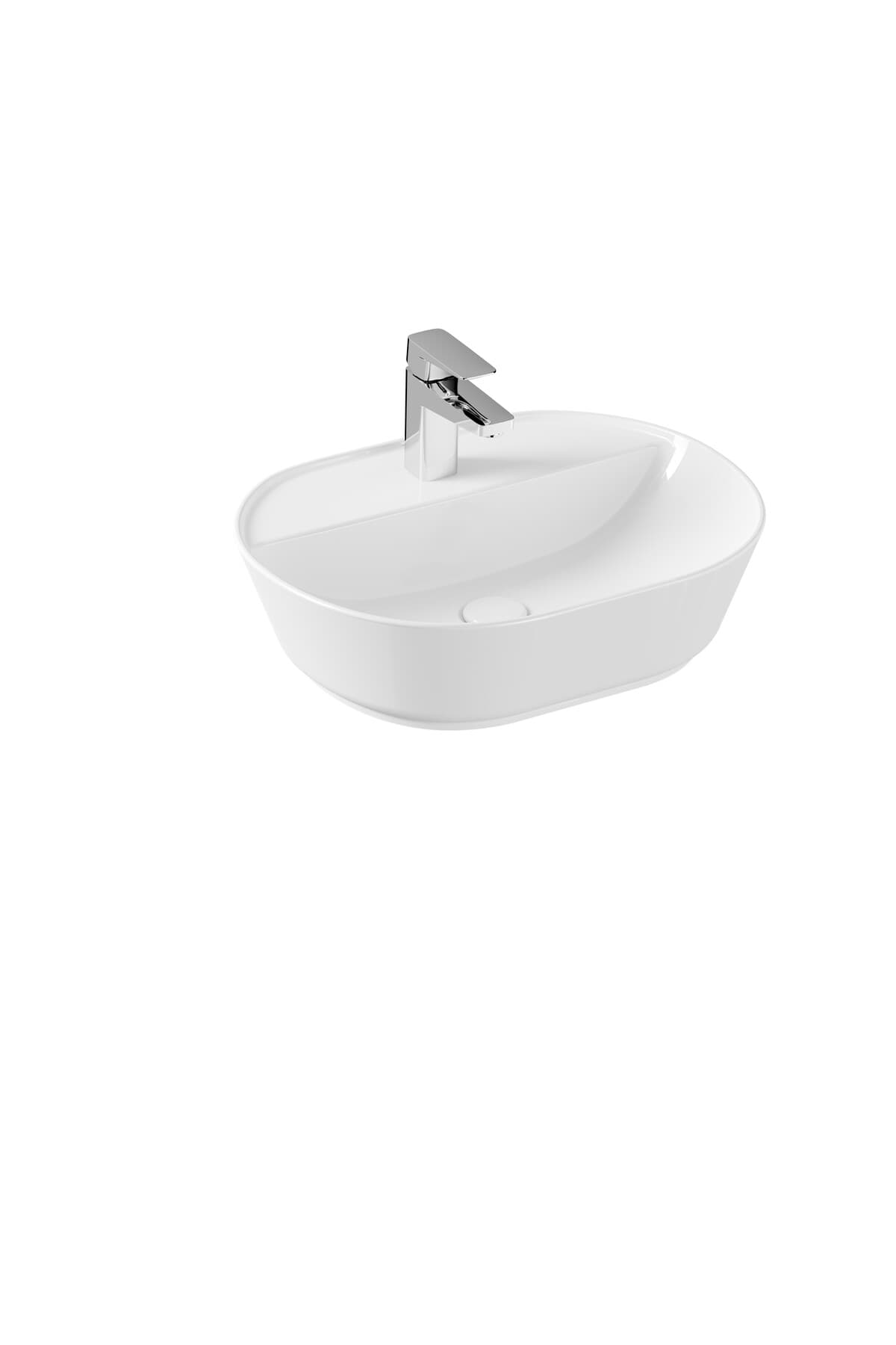 VitrA Geo 7428B003-0041 Oval Çanak Lavabo