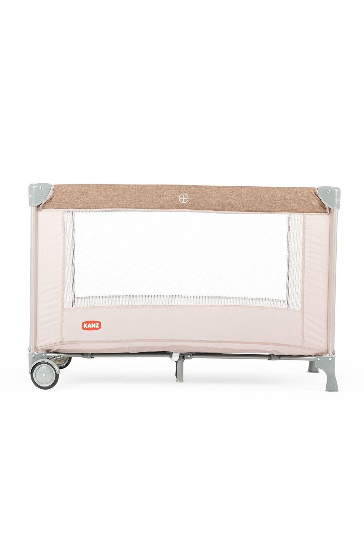Kanz Pure&Sımple Park Yatak Oyun Parkı - Kahve 70 x 110