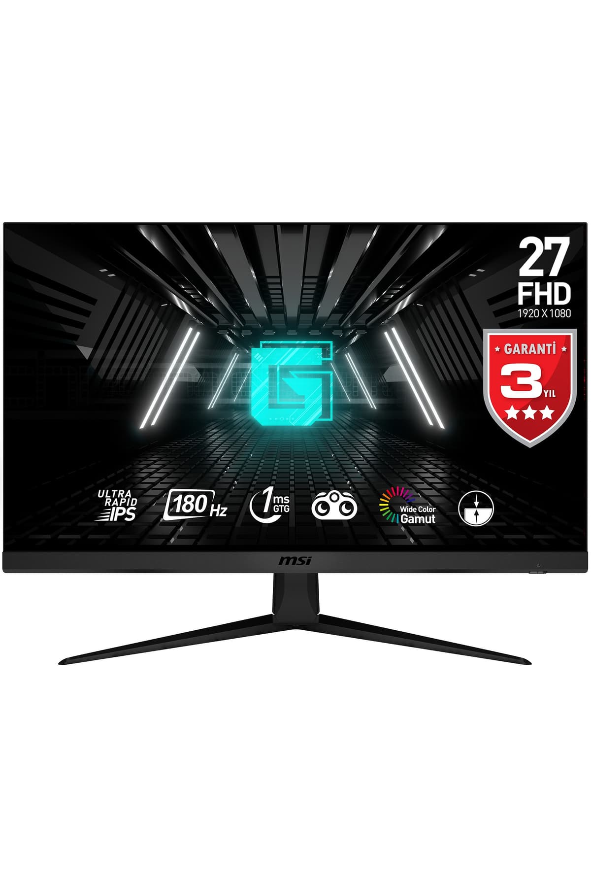 MSI G2712F 27″ Ultra Rapid 1ms 180Hz Adaptive-Sync IPS Full HD Gaming (Oyuncu) Monitör