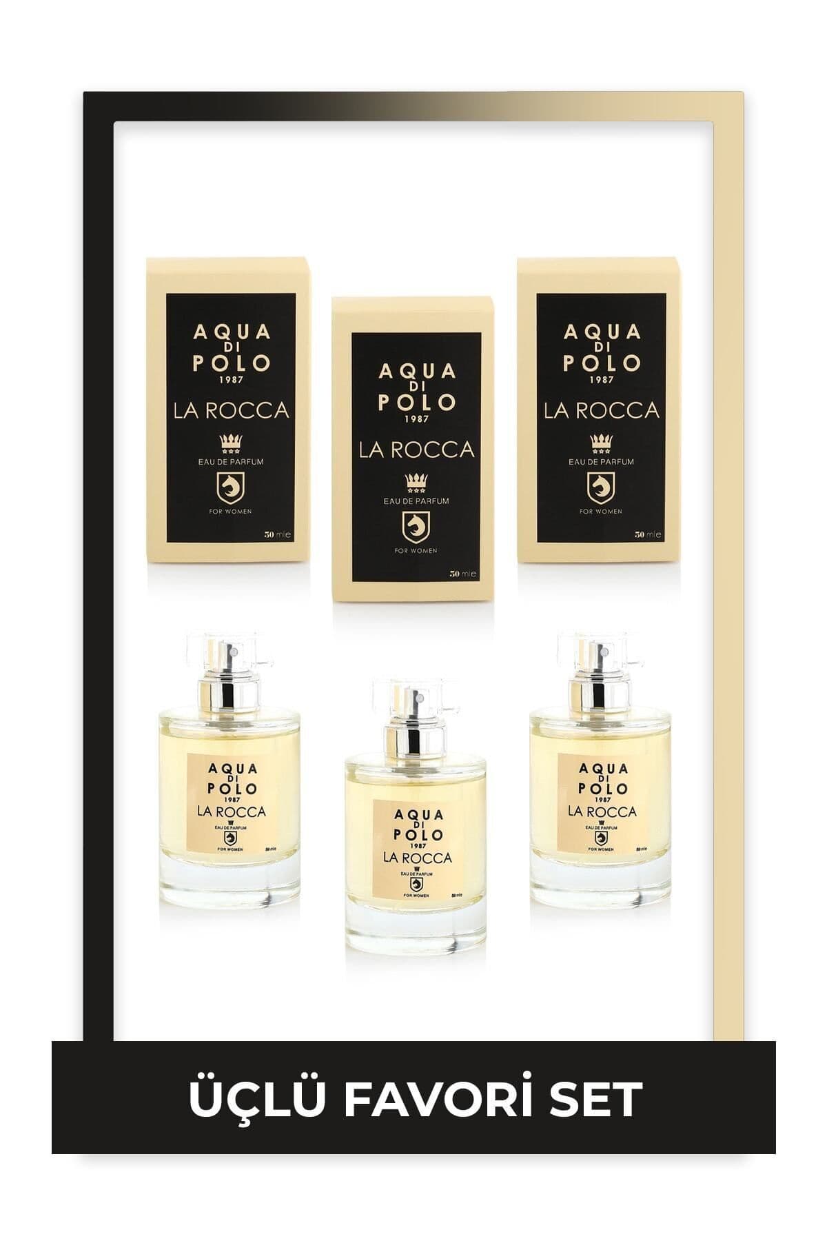 Aqua Di Polo 1987 La Rocca Edp 50 ml 3’lü Kadın Parfüm