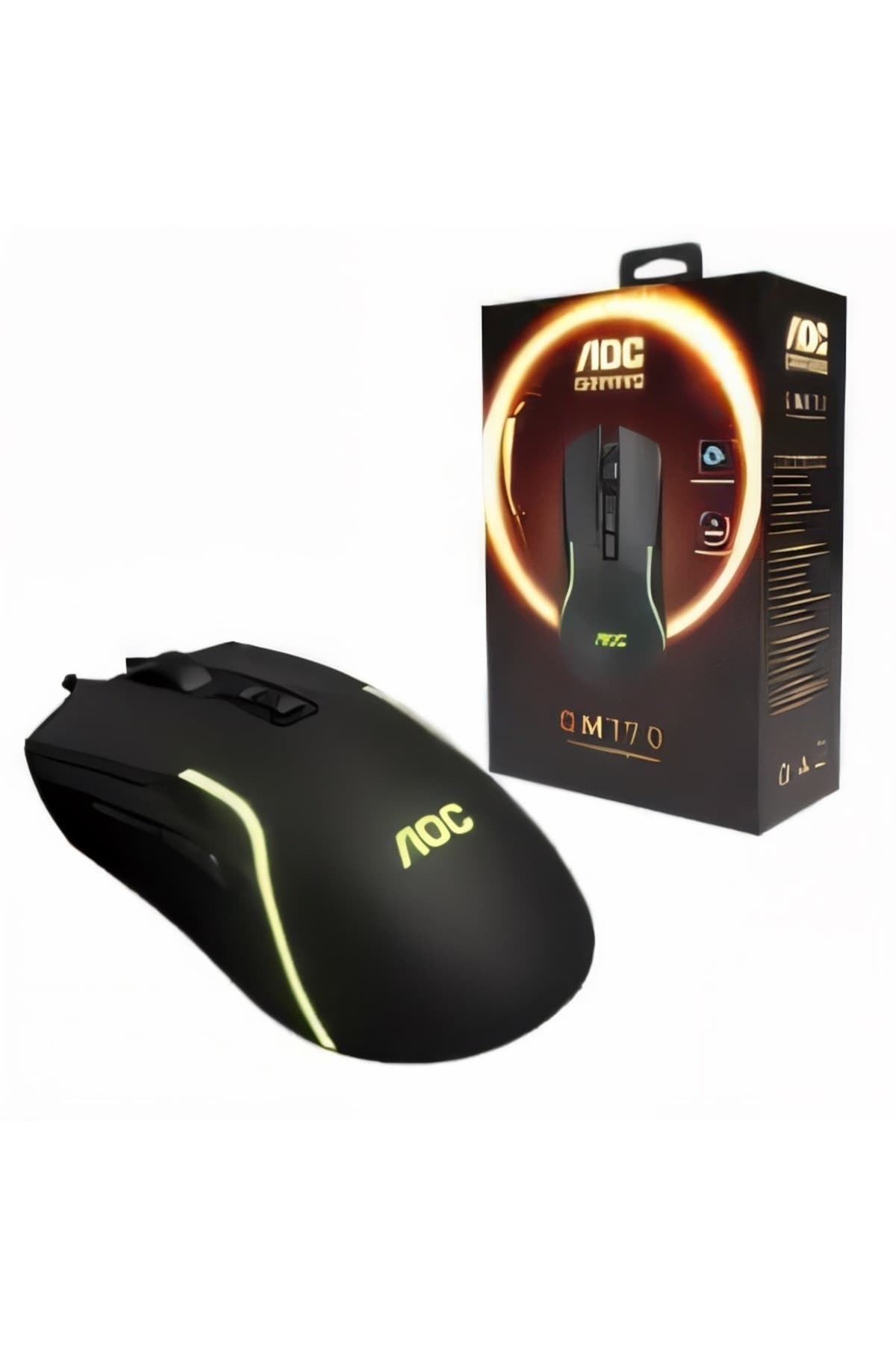 Genel Markalar Gaming Mouse Oyuncu Mouse – 7200 DPI, 7 Renk Arka Işık, 80 g Ultra Hafif, Tak-Çalıştır