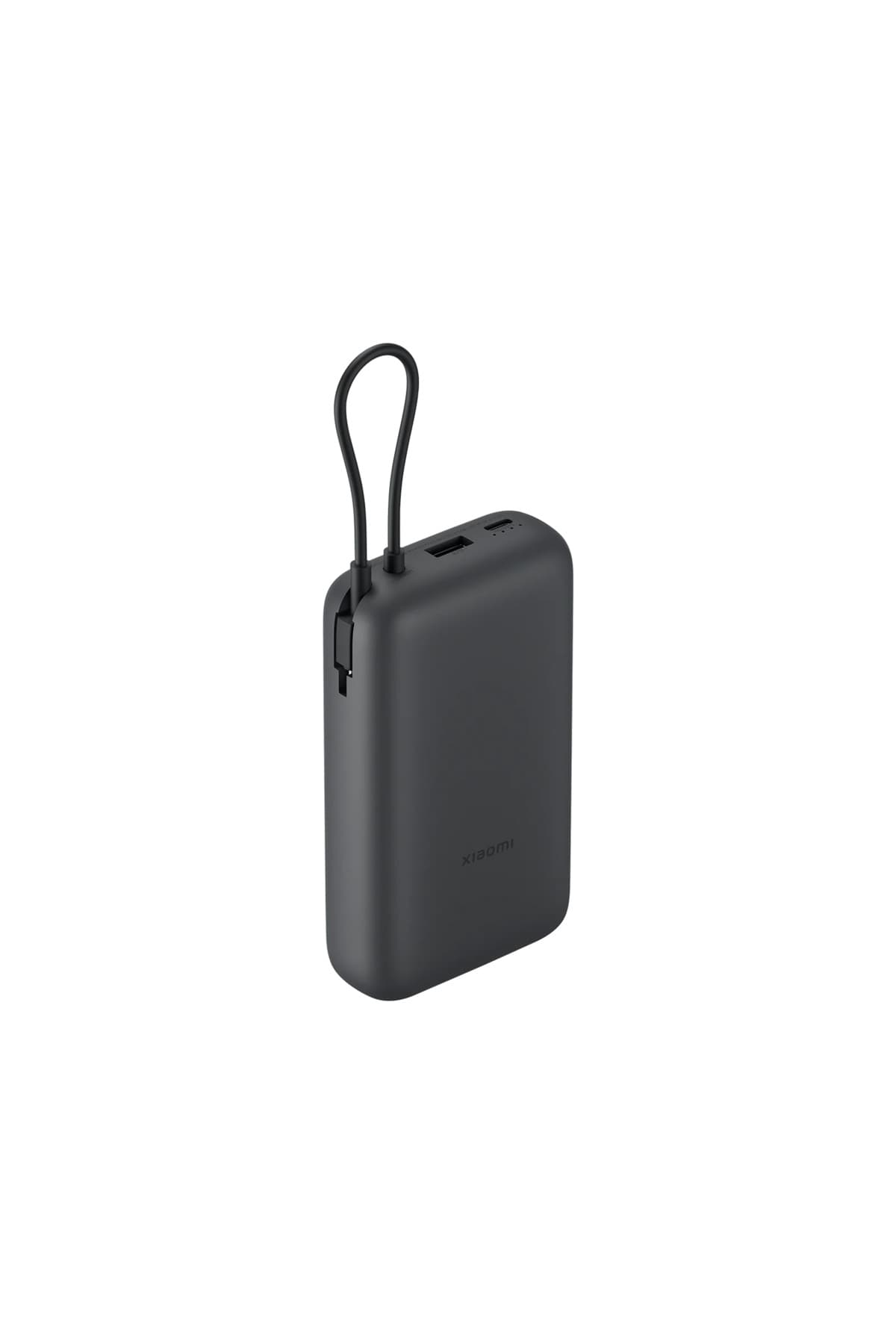 Xiaomi Powerbank 20000mAh (Entegre Kablo) Koyu Gri