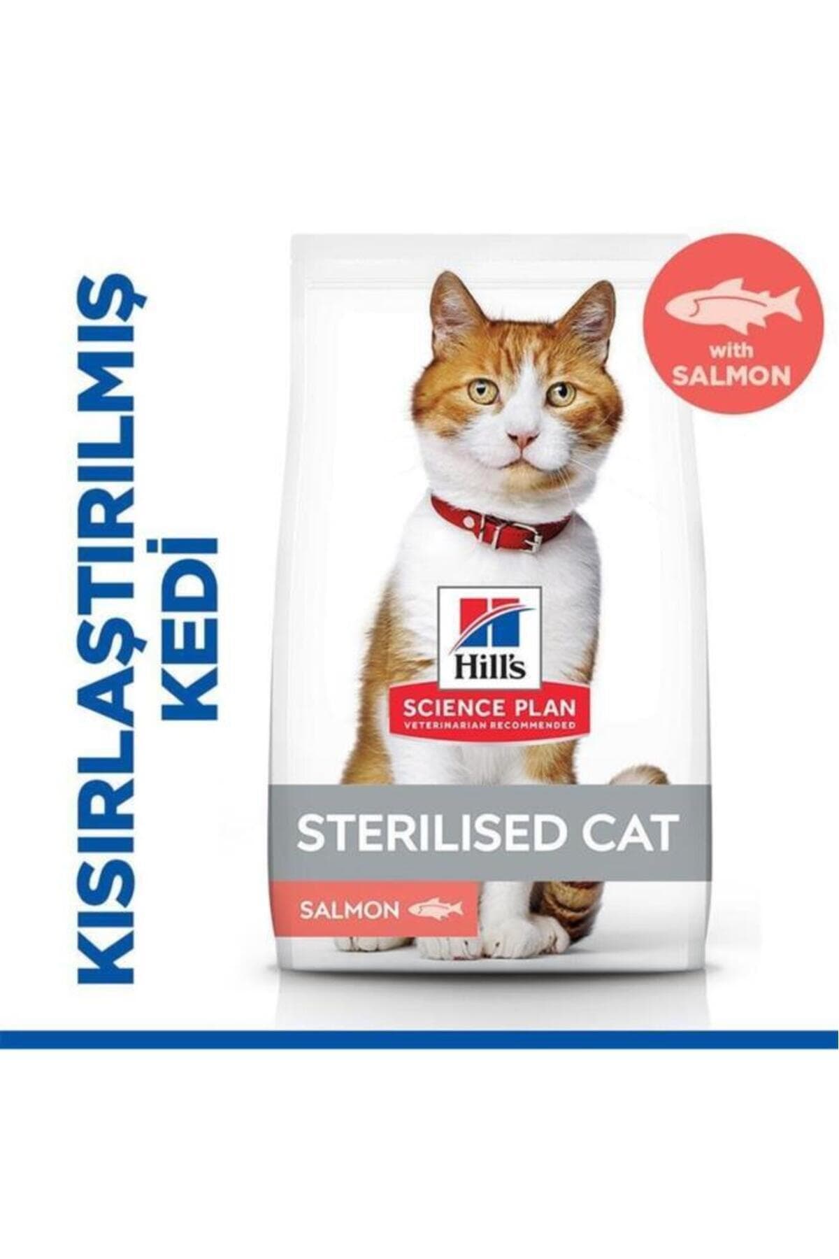 Hill's Hill’s SCIENCE PLAN Sterilised Somon Balıklı Kısırlaştırılmış Kedi Maması 1,5 Kg