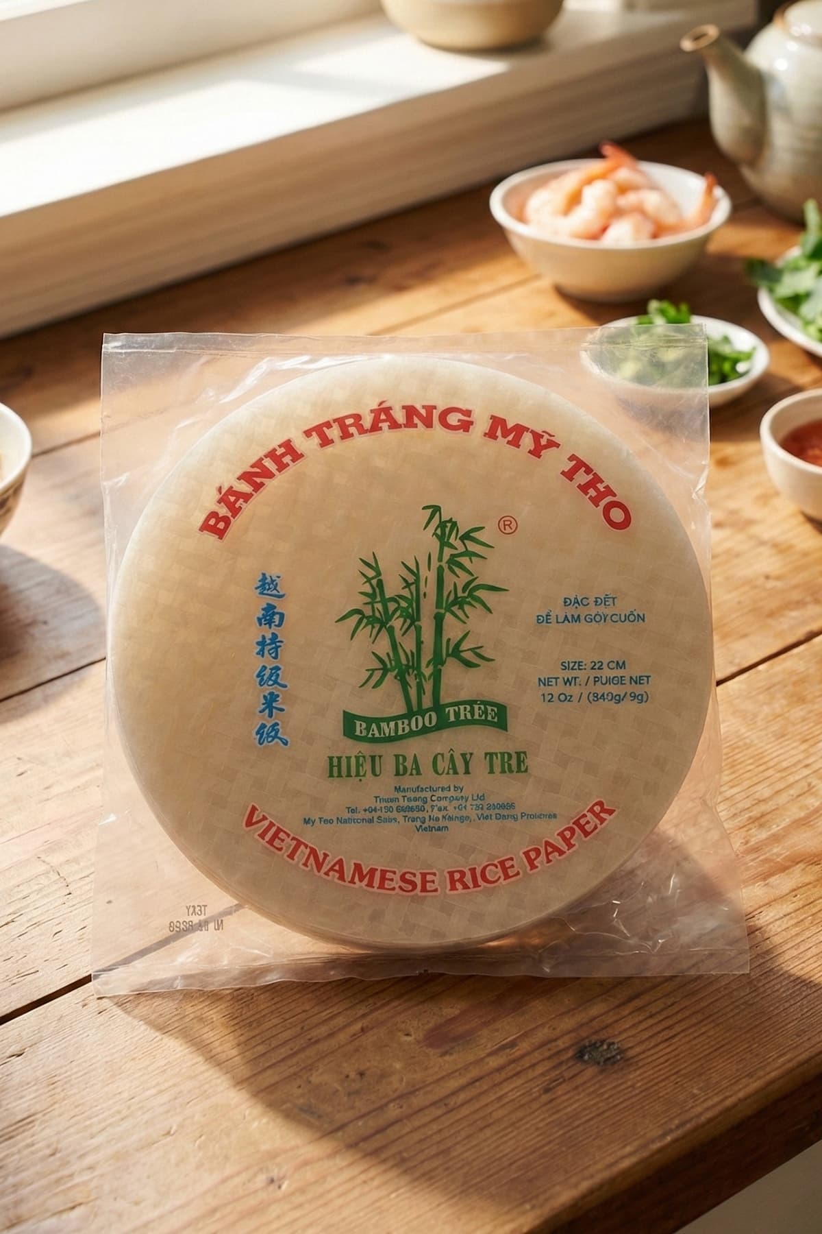 Bamboo Tree Rice Paper / Pirinç Yufkası - 340 gr