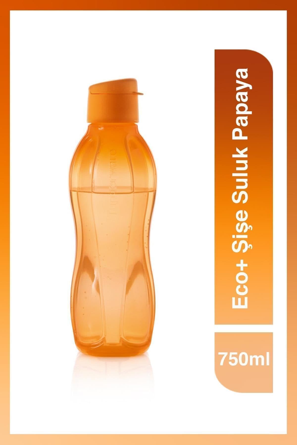 Tupperware Eco+ Şişe Suluk Kolay Kapak 750 ml Papaya