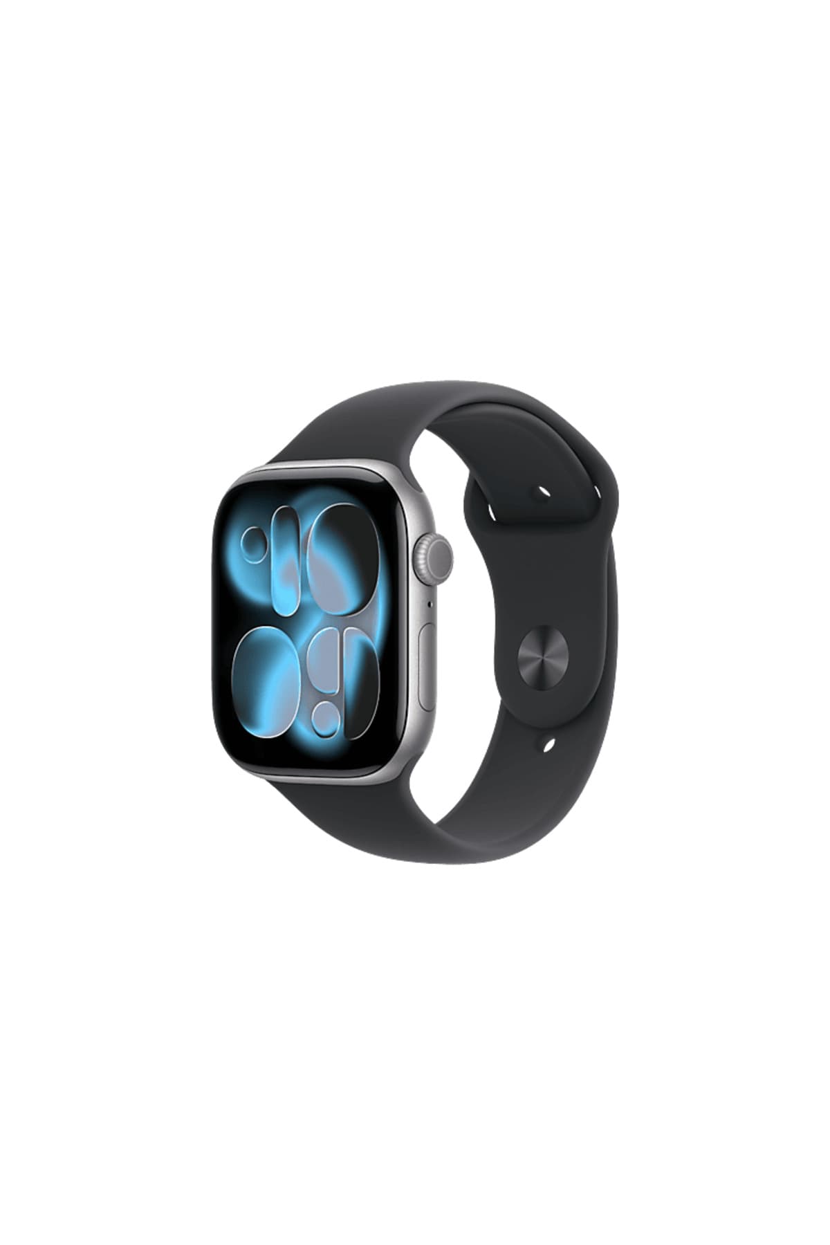Apple Watch Series 11 GPS 46mm Space Grey Aluminium Case with Black Sport Band - M/L MEV44TU/A
