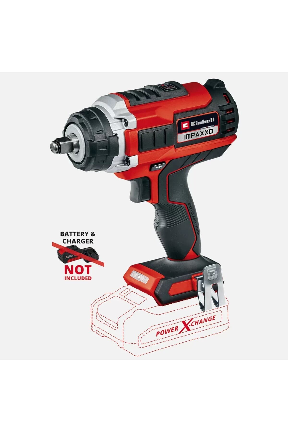 Einhell Professional Akülü Darbeli Somun Sıkma IMPAXXO 18/450 4510070 | akü hariç