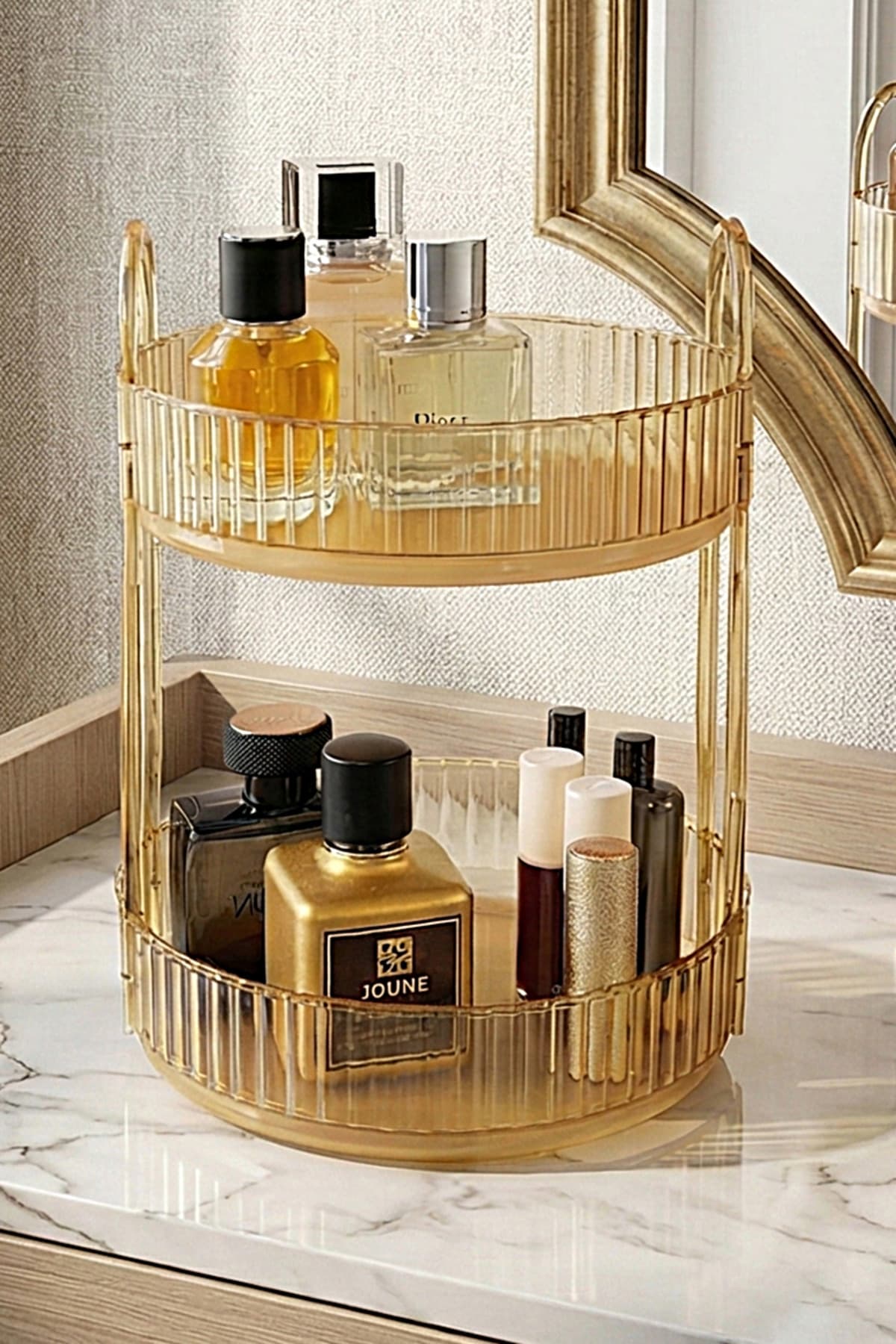 UNIQUE ME Makyaj Organizer Kozmetik Organizer Takı Organizer Mutfak Ve Banyo Düzenleyici Organizer Amber2