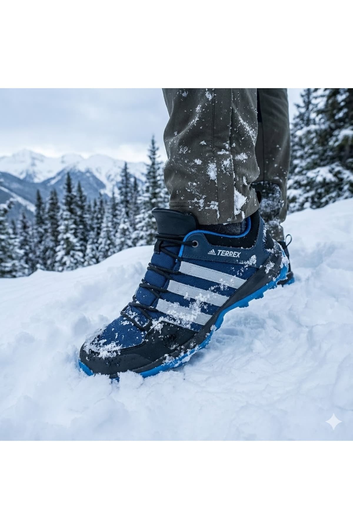 adidas Terrex Daroga Plus Canvas Unisex Outdoor Ayakkabısı JR3747 Siyah