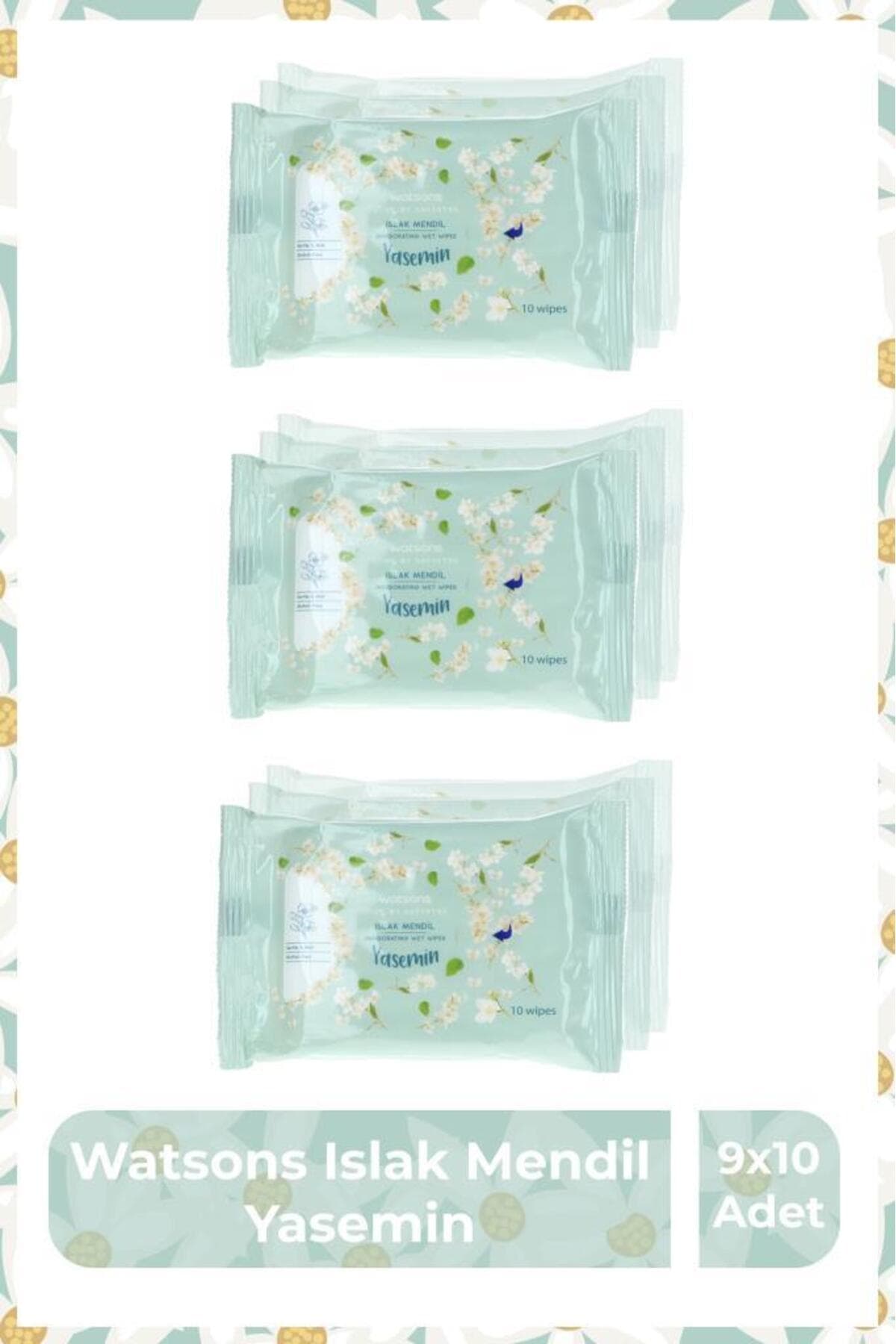 Watsons Islak Mendil Yasemin 3X10 Adet