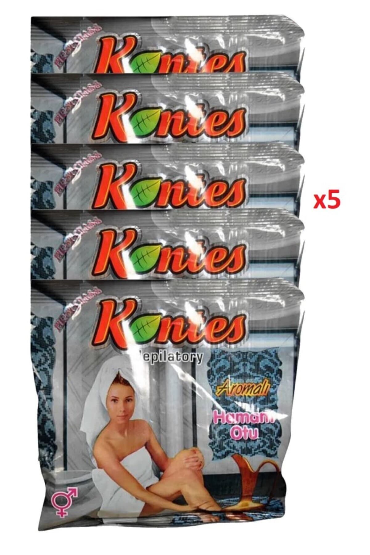Clara kontes Tüy Dökücü Hamam Otu Tozu 5 Adet