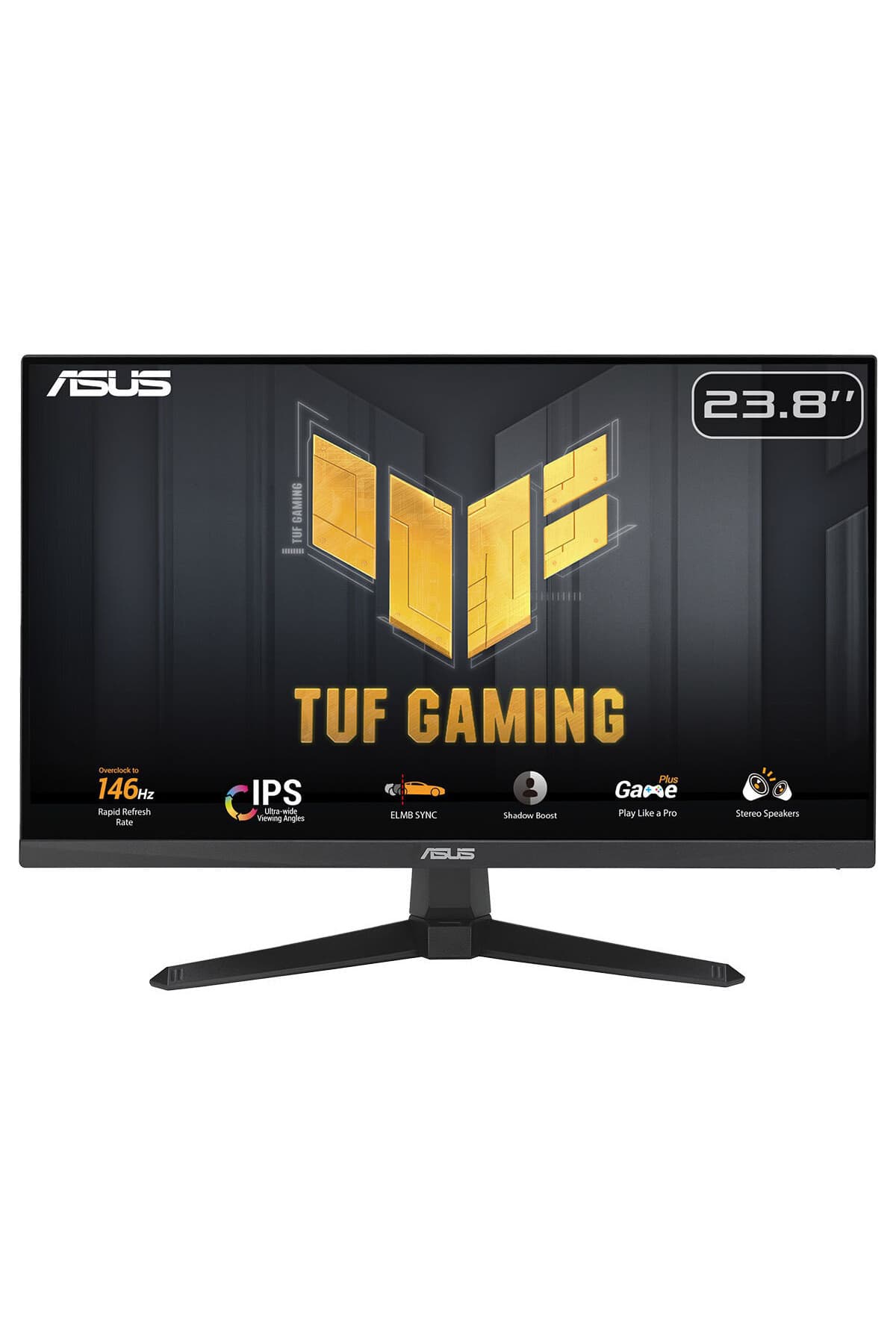 ASUS TUF Gaming VG249QE5A 23.8" 146Hz 1Ms HDMI+DP FullHD Adaptive-Sync IPS Vesa Monitör