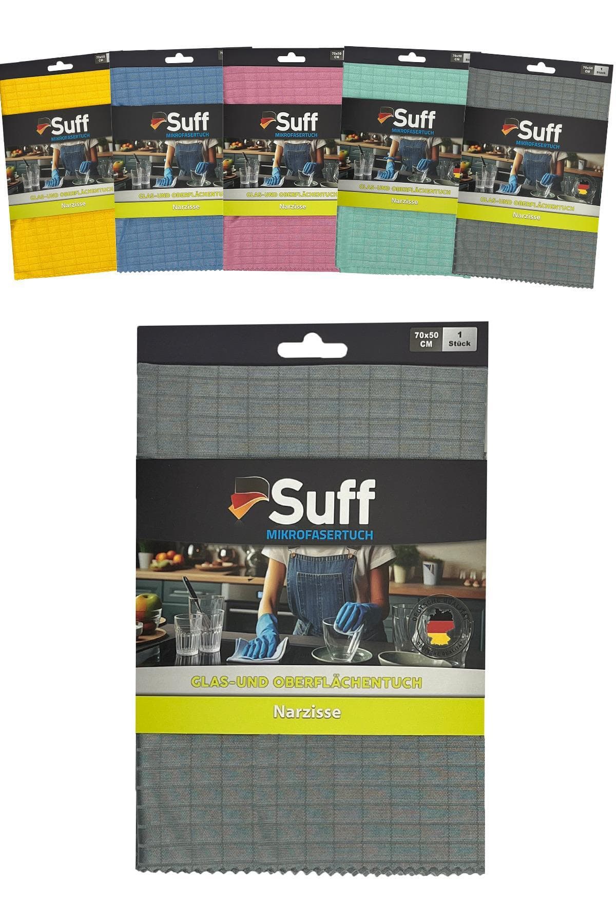 Suff Nergis Mikrofiber Bez /cam-ayna Bezi (70x50cm)