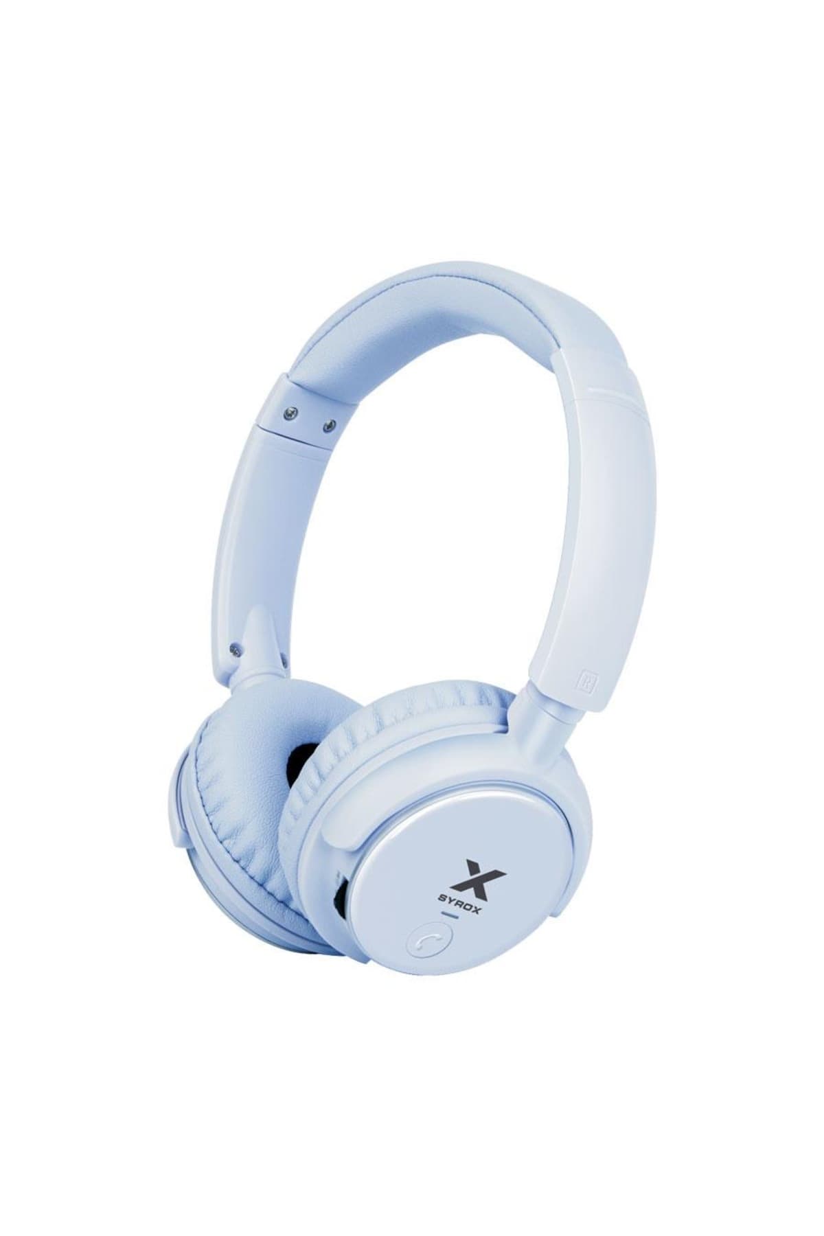 Syrox S16 Kablosuz Hafıza Kartlı Bluetooth Kulaküstü Kulaklık Mavi