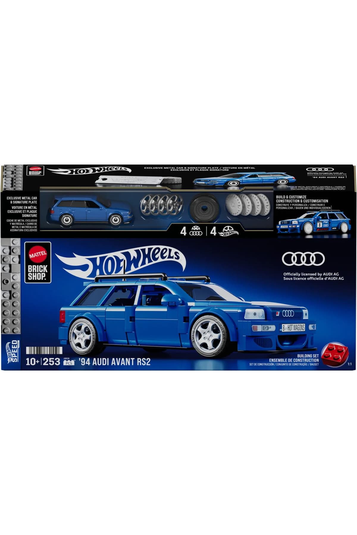 HOT WHEELS Audi Avant RS2 1994 Build Set