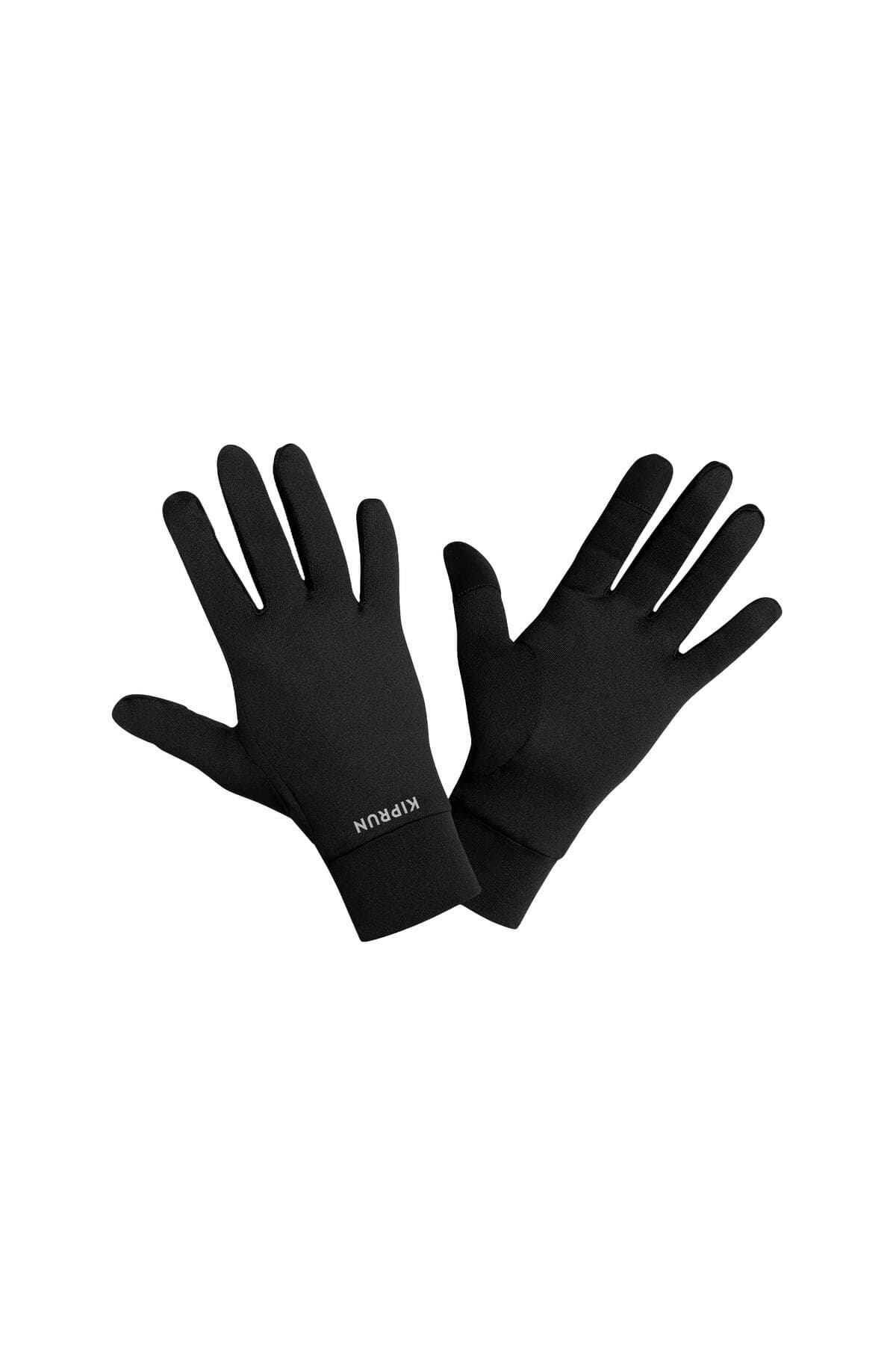 Decathlon Kiprun Yetişkin Koşu Dokunmatik Eldiven - Siyah - Kiprun Warm 100 v2