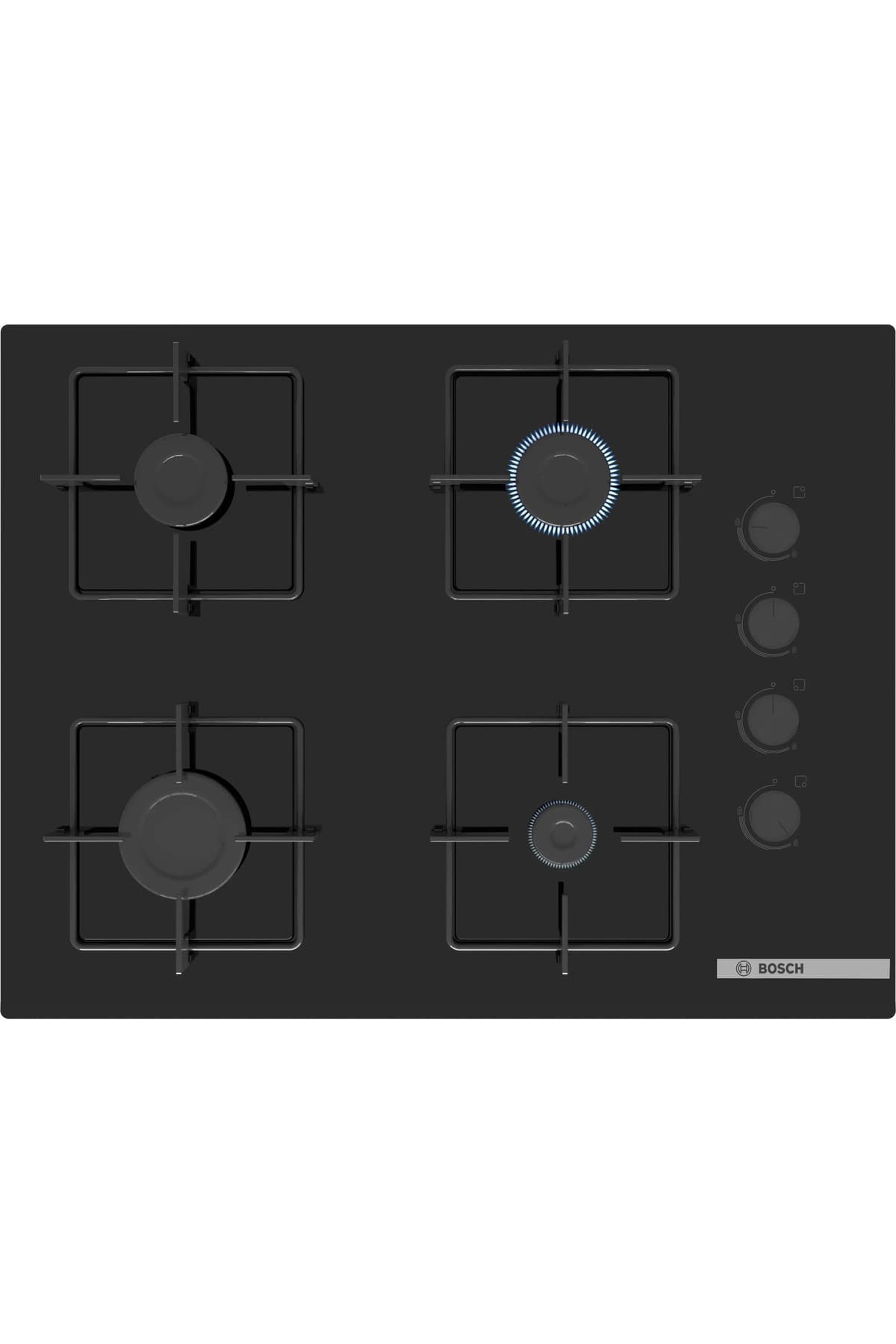 Bosch POP7C6P30O Siyah 67 cm Ankastre Ocak