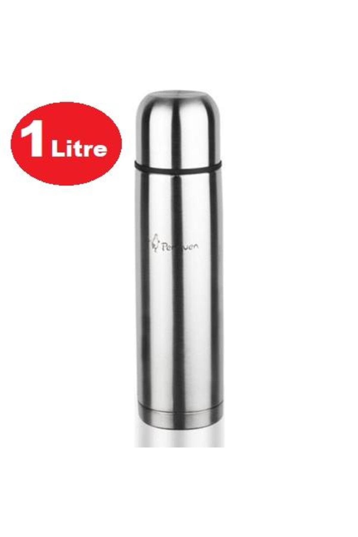 Penguen 1100 1 Litre Çift Katlı Çelik Avcı Termos