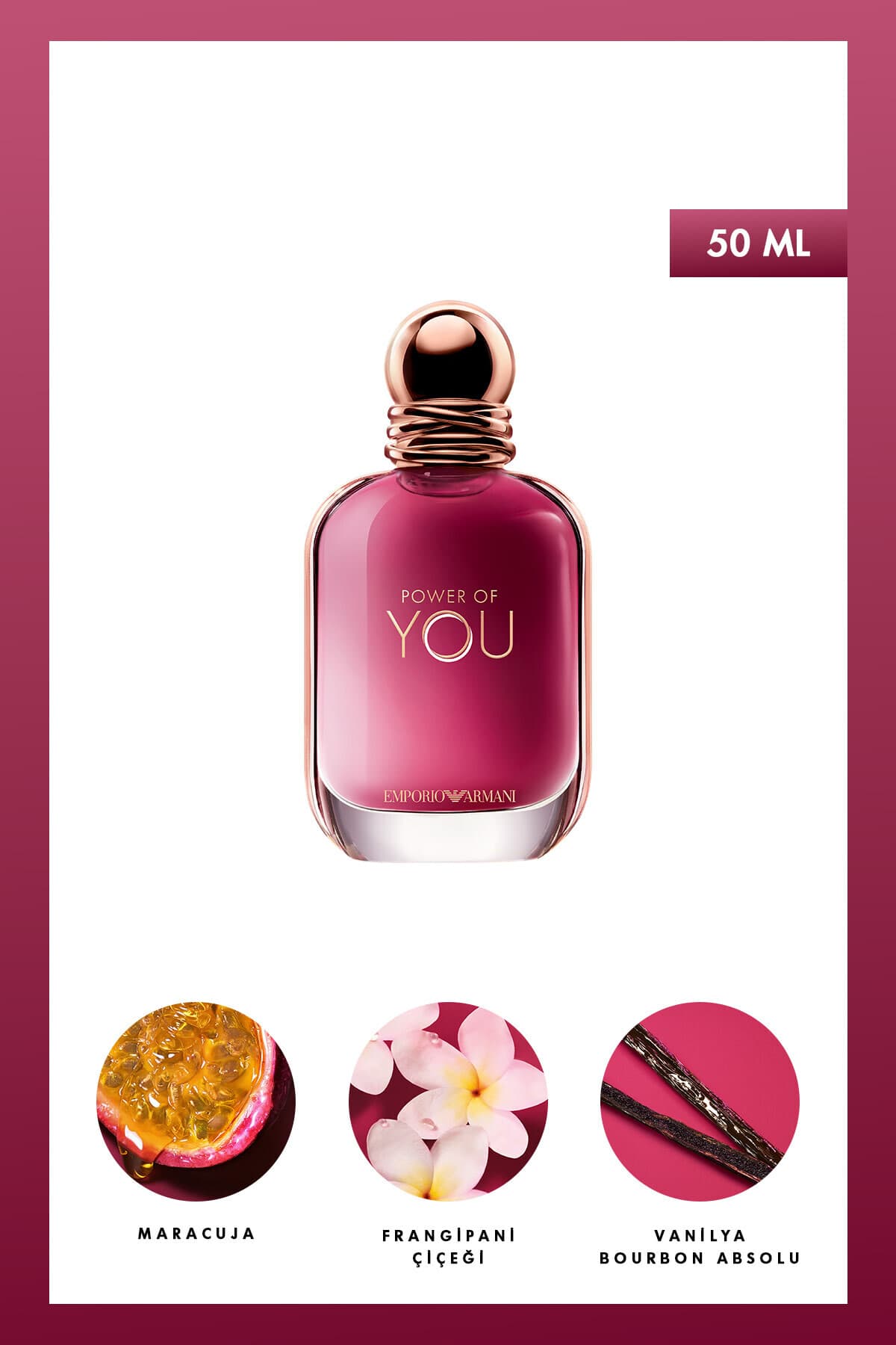 Emporio Armani Power Of You EDP 50 ml Kadın Parfüm 3614274752106