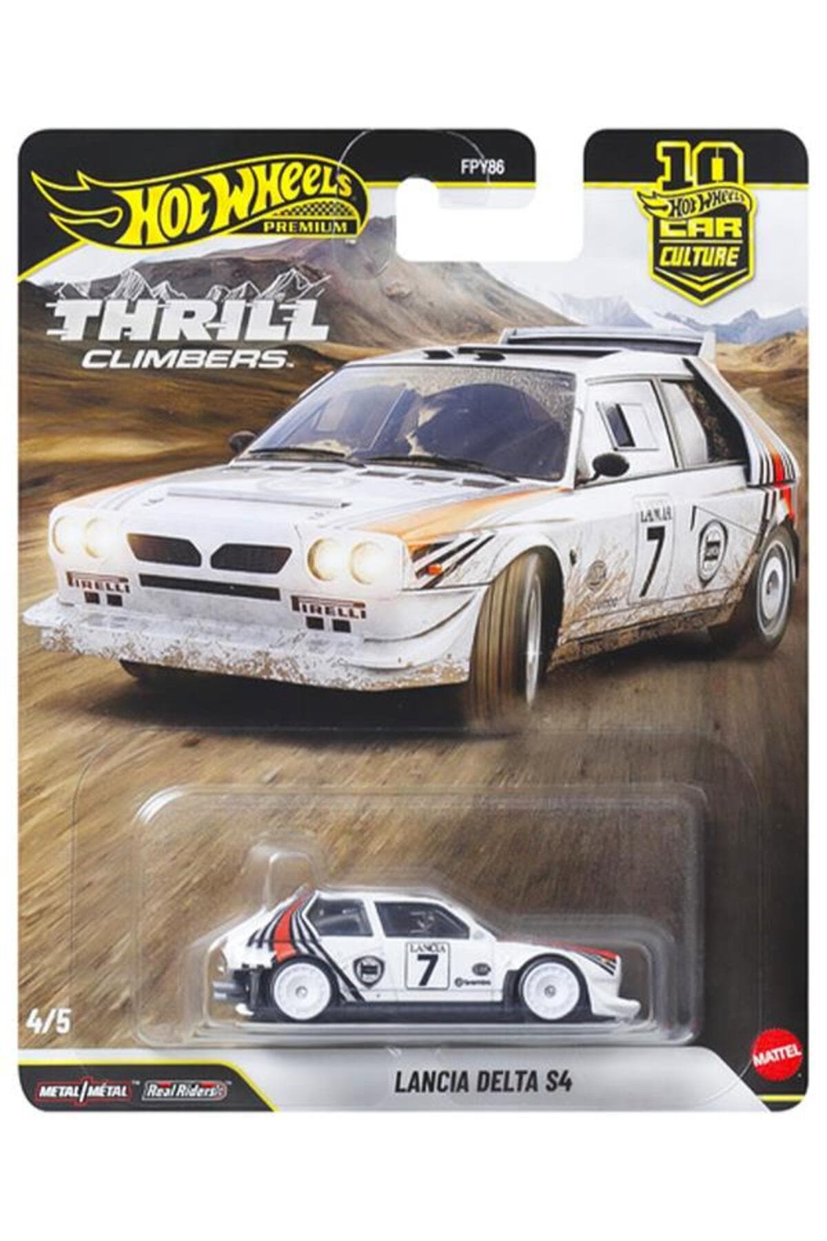 HOT WHEELS Premium Car Culture Lancia Delta S4 JKF01