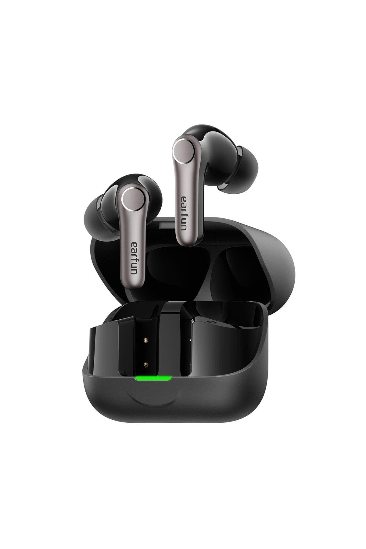 EARFUN Air Pro 4+ Bluetooth Kulakiçi Kulaklık - 54 Saat Çalma Süresi - Çoklu Cihaz Bağlantısı - Siyah