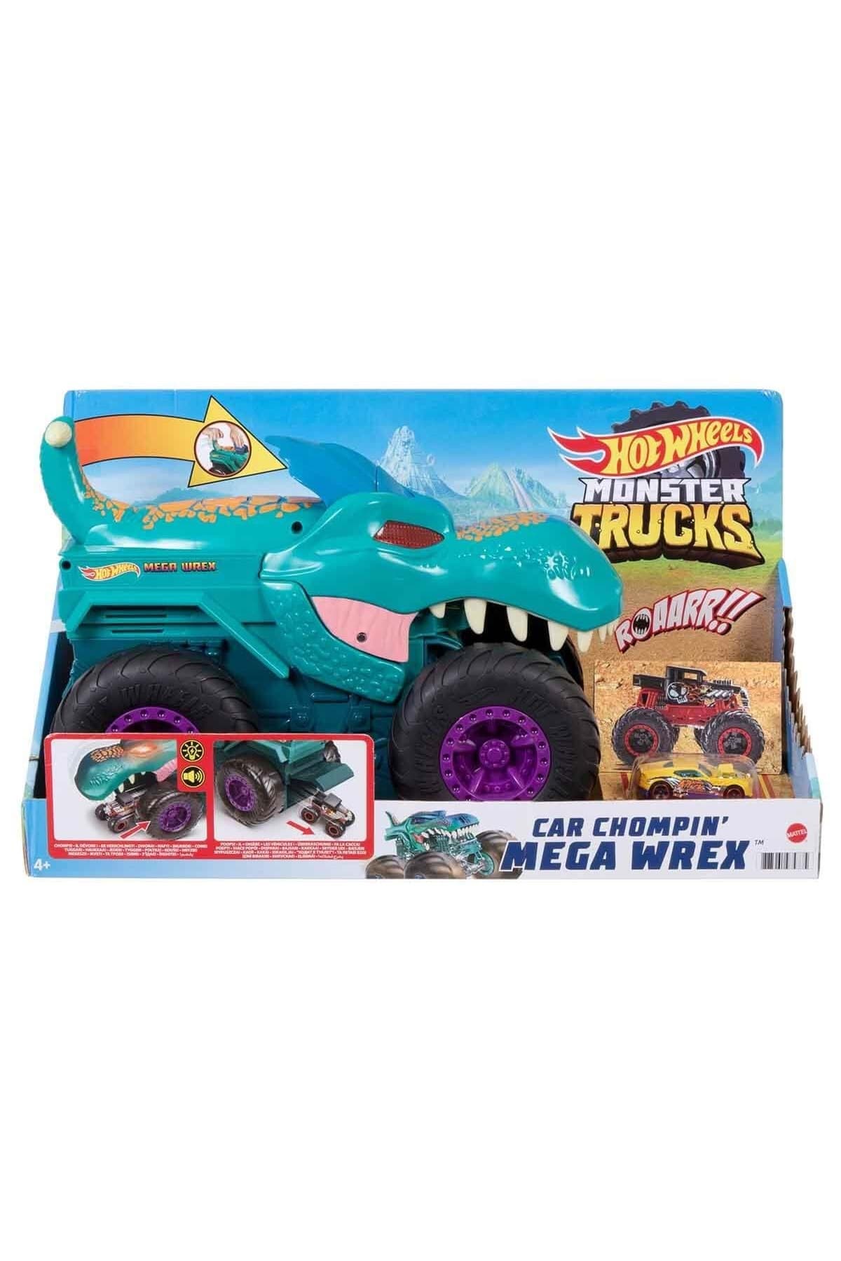 HOT WHEELS Monster Trucks Araba Yiyen Mega Wrex GYL13