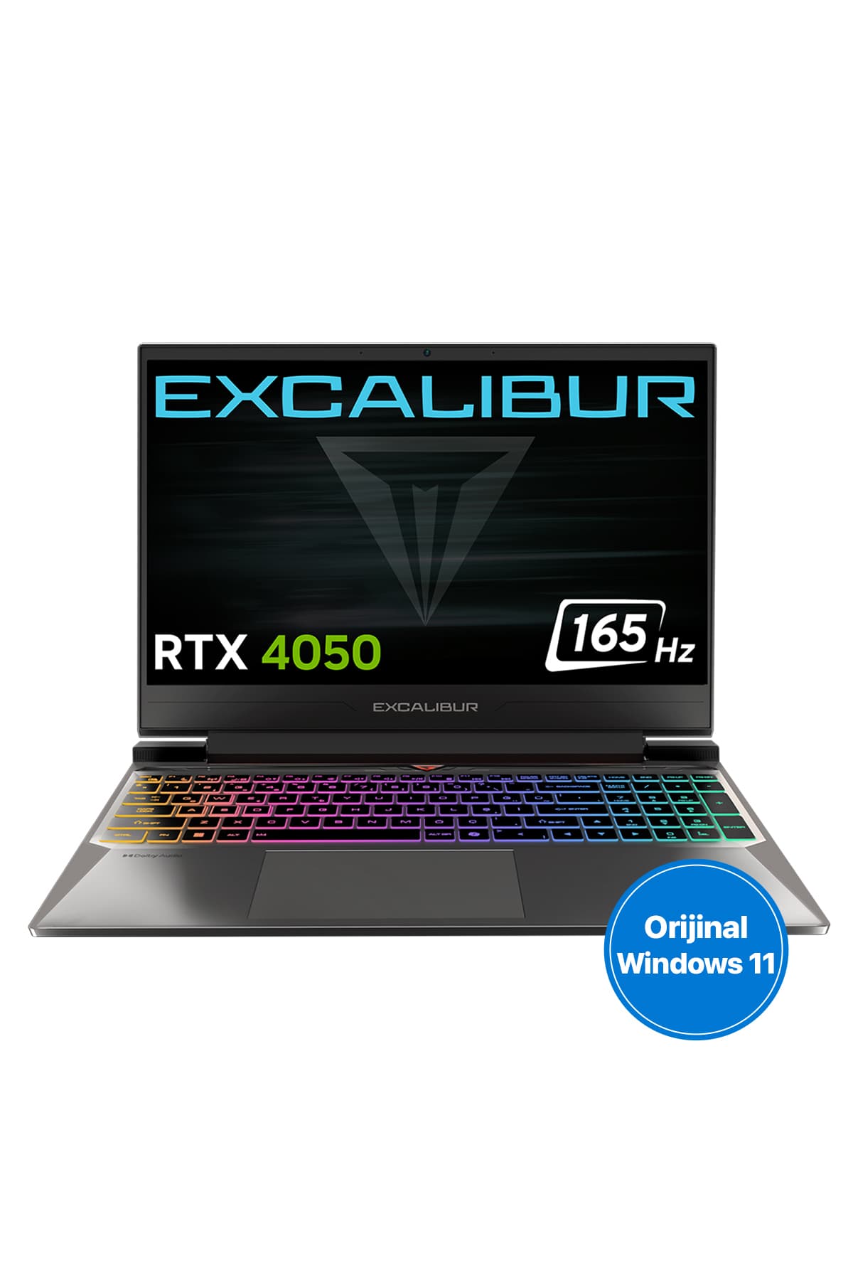 CASPER Excalibur G870 i7-13620H 32GB 1TB 6GB RTX4050 165Hz 15.6" W11H Gaming Laptop G870.1362-DFA0A-C
