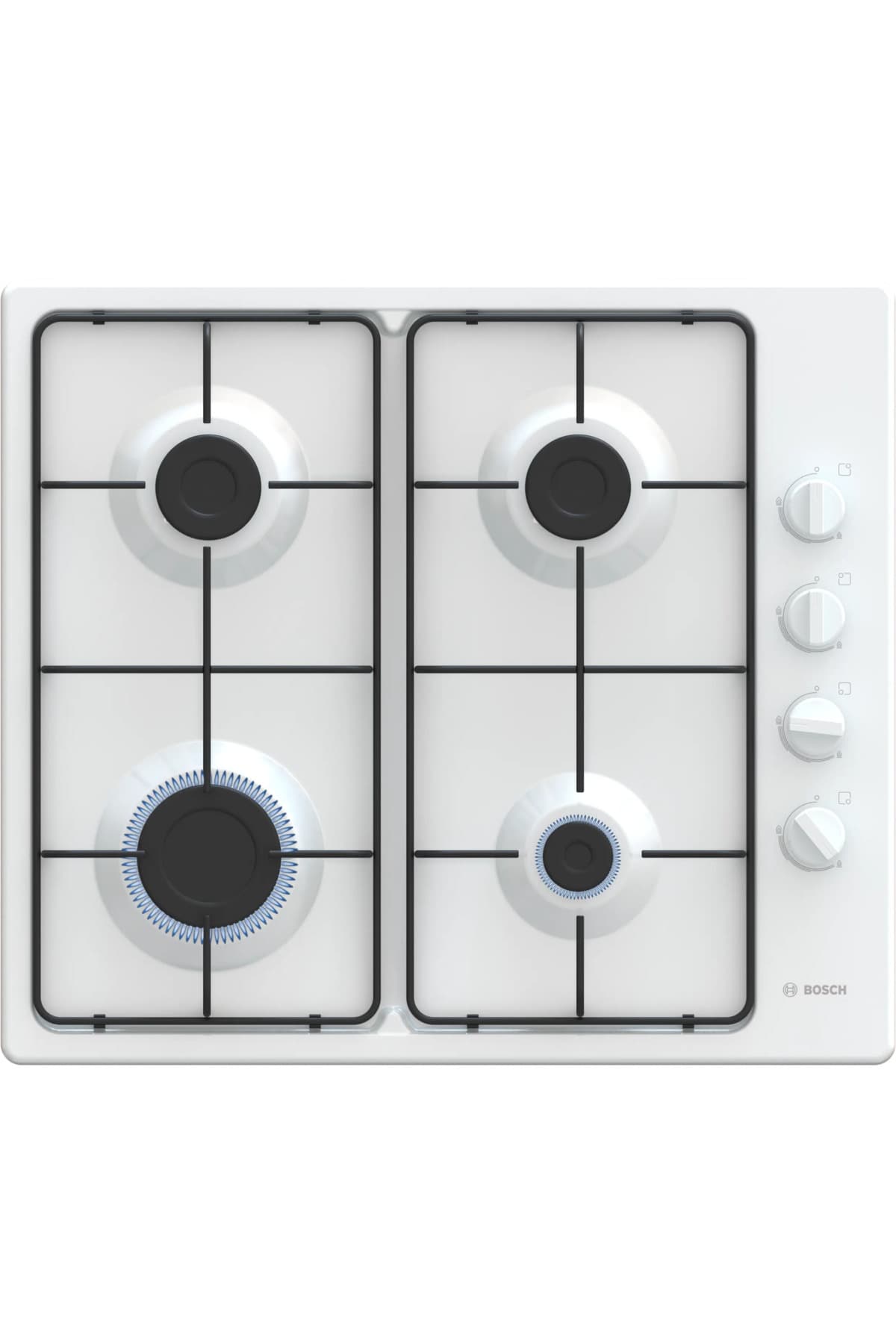 Bosch PBP6C2K80O Gazlı Ankastre Ocak Beyaz