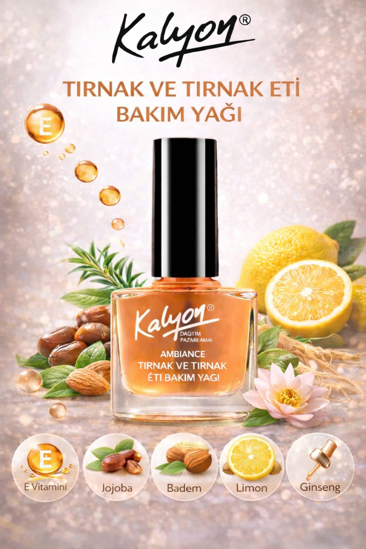 Kalyon Tırnak Ve Tırnak Eti Bakım Yağı 8697450590100