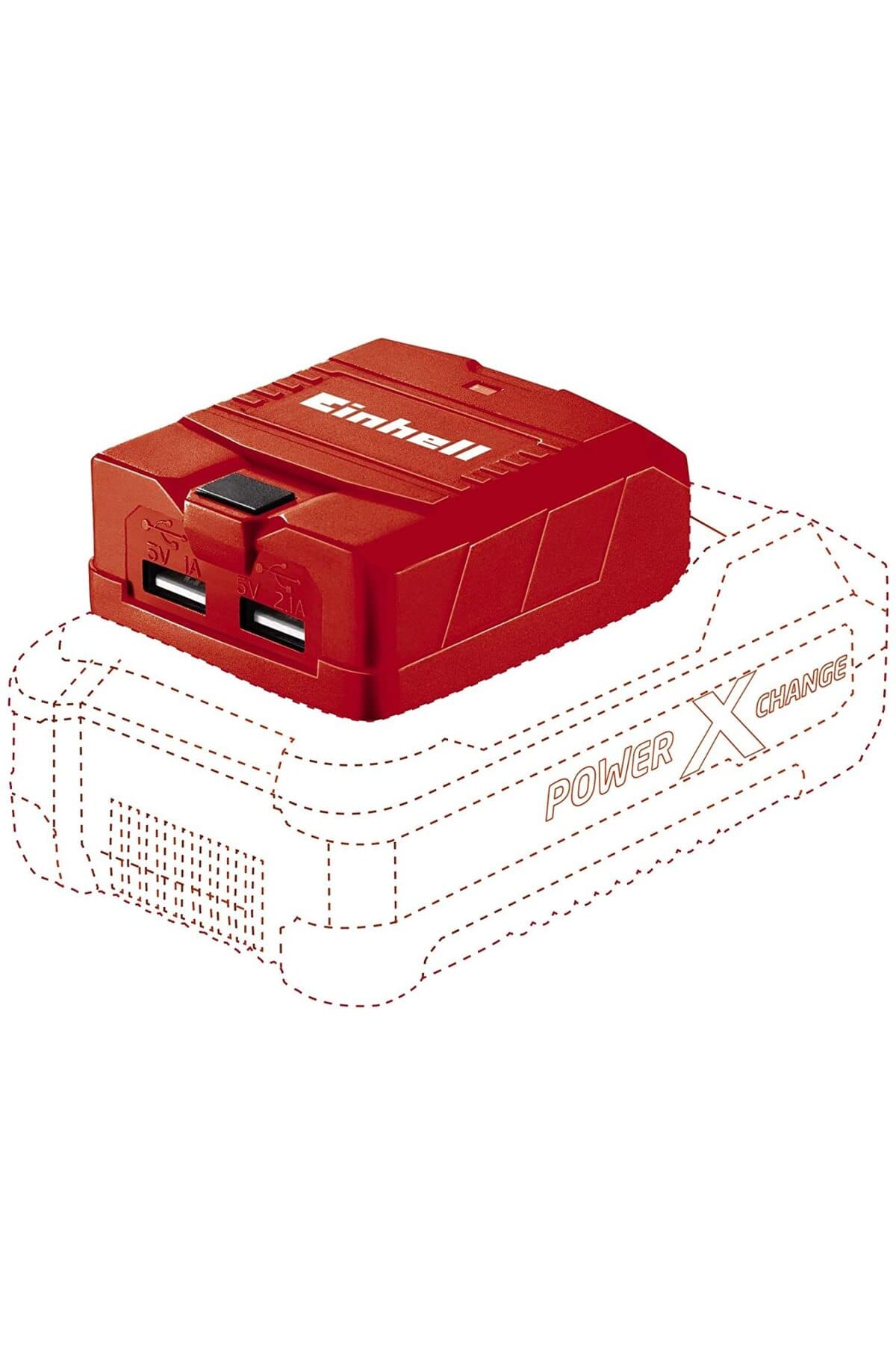 Einhell TC-CP 18 Li USB - Solo, Akülü Mobil USB Şarj Cihazı (Akü ve şarj cihazı dahil değildir) - 4514120