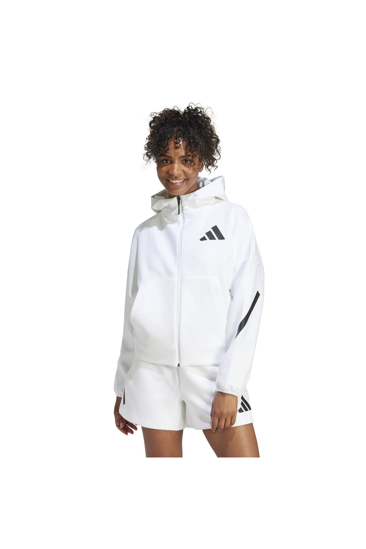 adidas W Z.N.E. Fz Kadın Spor Sweatshirt JE7849