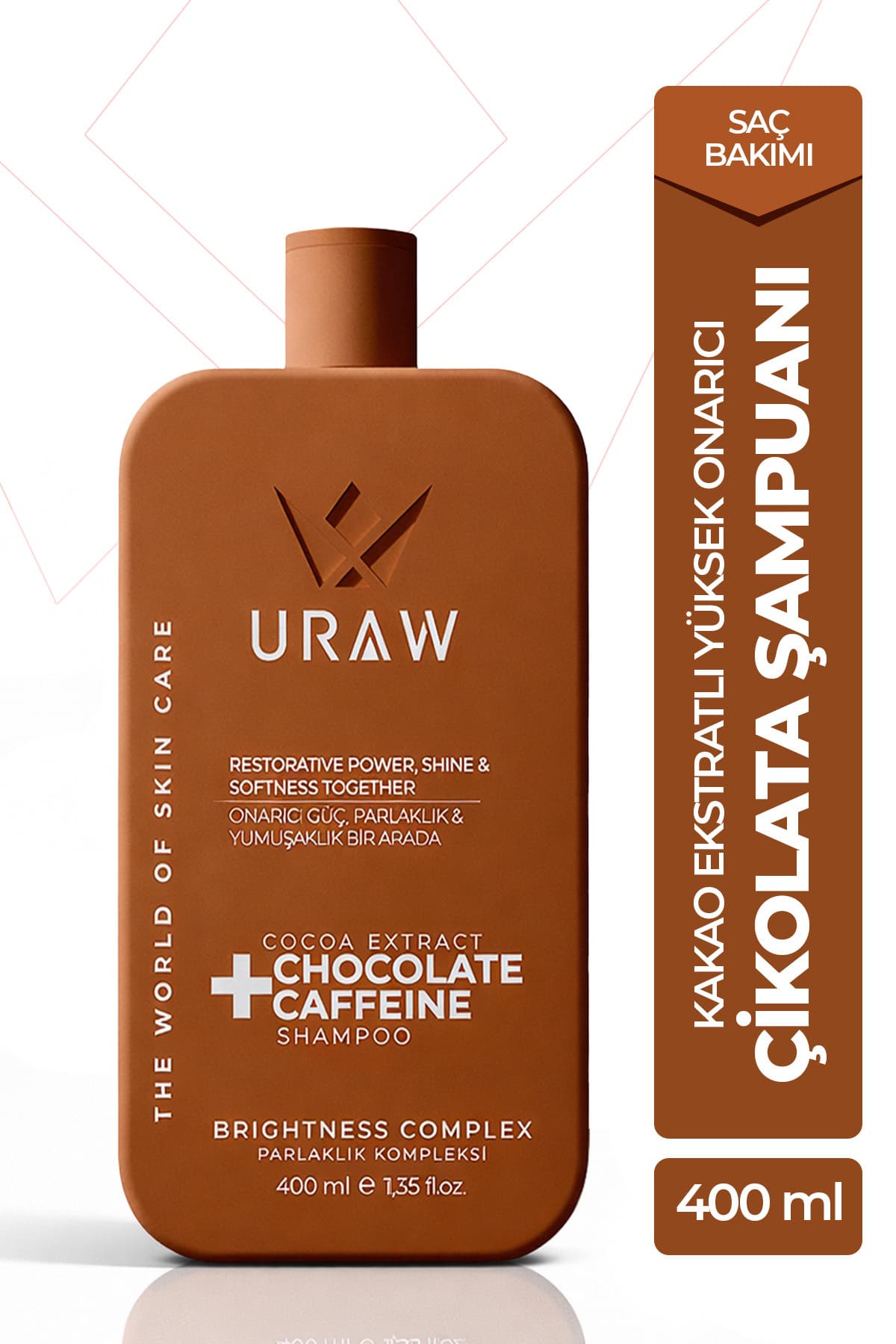 Uraw Çikolata Şampuanı | Kakao Ekstratlı ve Onarıcı Bakım